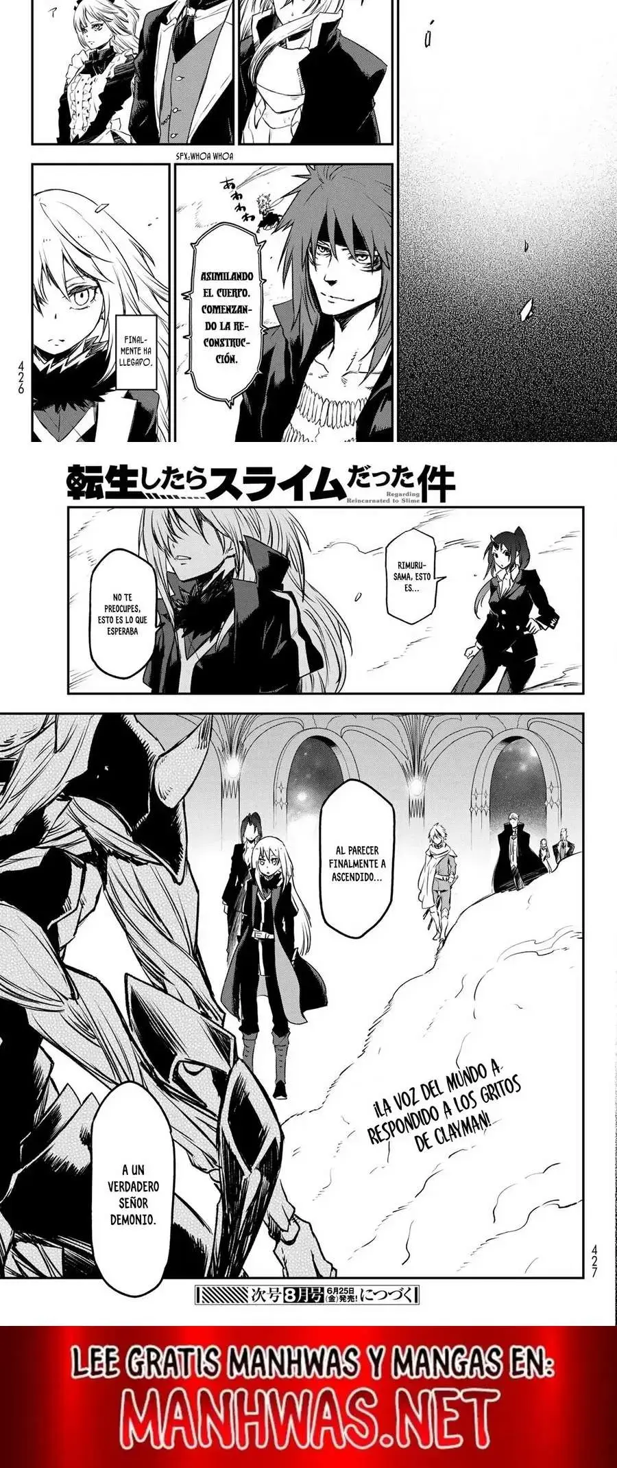 Página 8 — Tensei Shitara Slime Datta Ken Capítulo 84