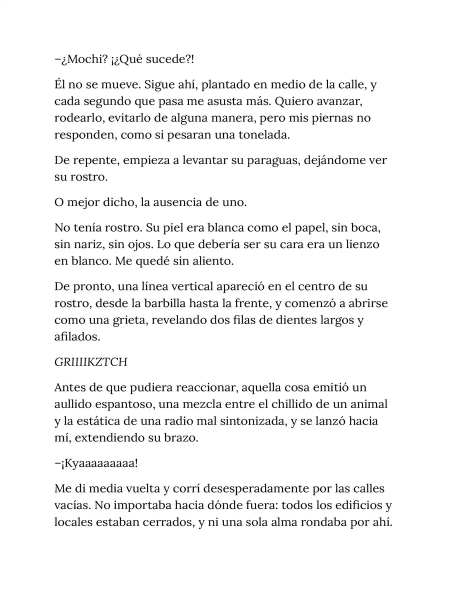 Página 5 — Capítulo 1 de The Cat’s Curse
