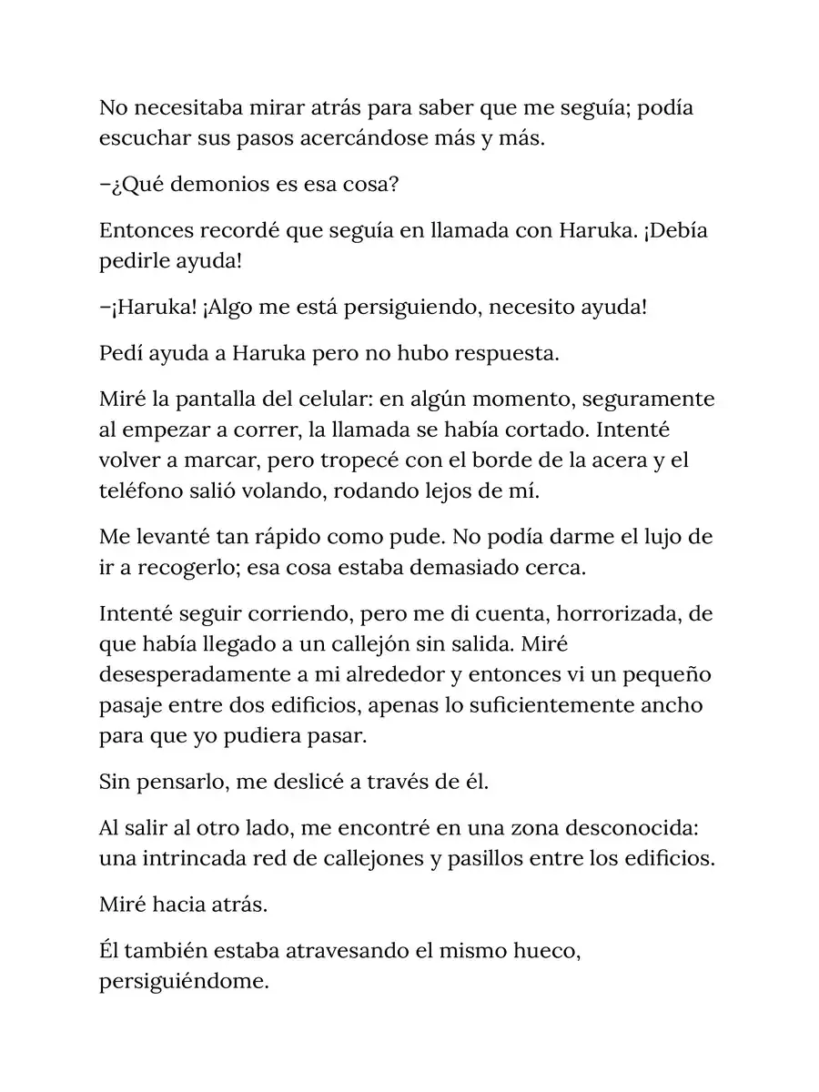 Página 6 — Capítulo 1 de The Cat’s Curse