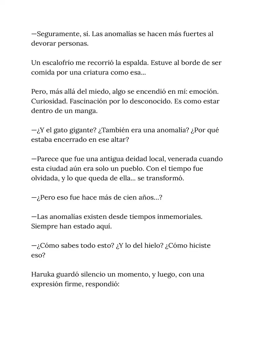 Página 7 — Capítulo 2 de The Cat’s Curse