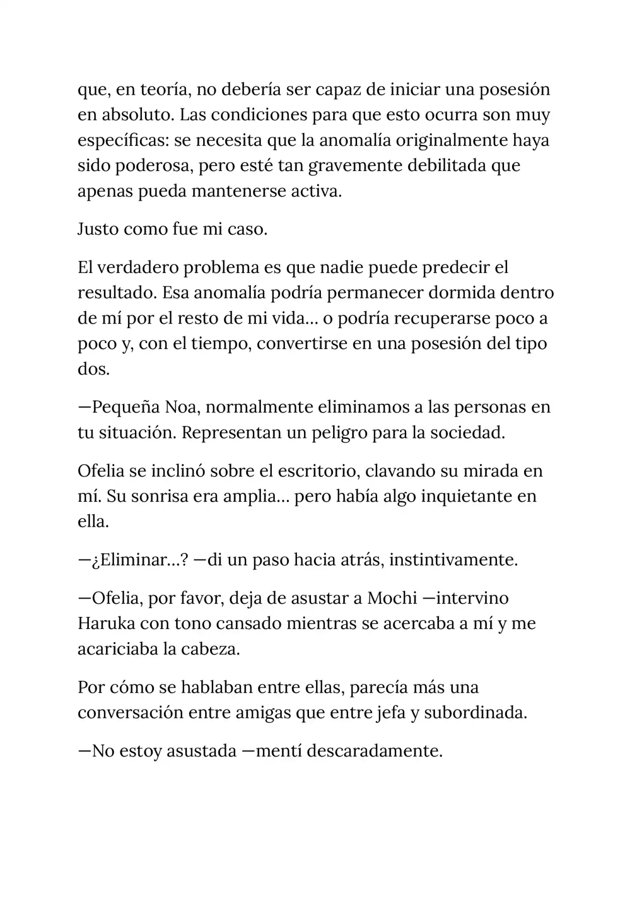 Página 6 — Capítulo 3 de The Cat’s Curse