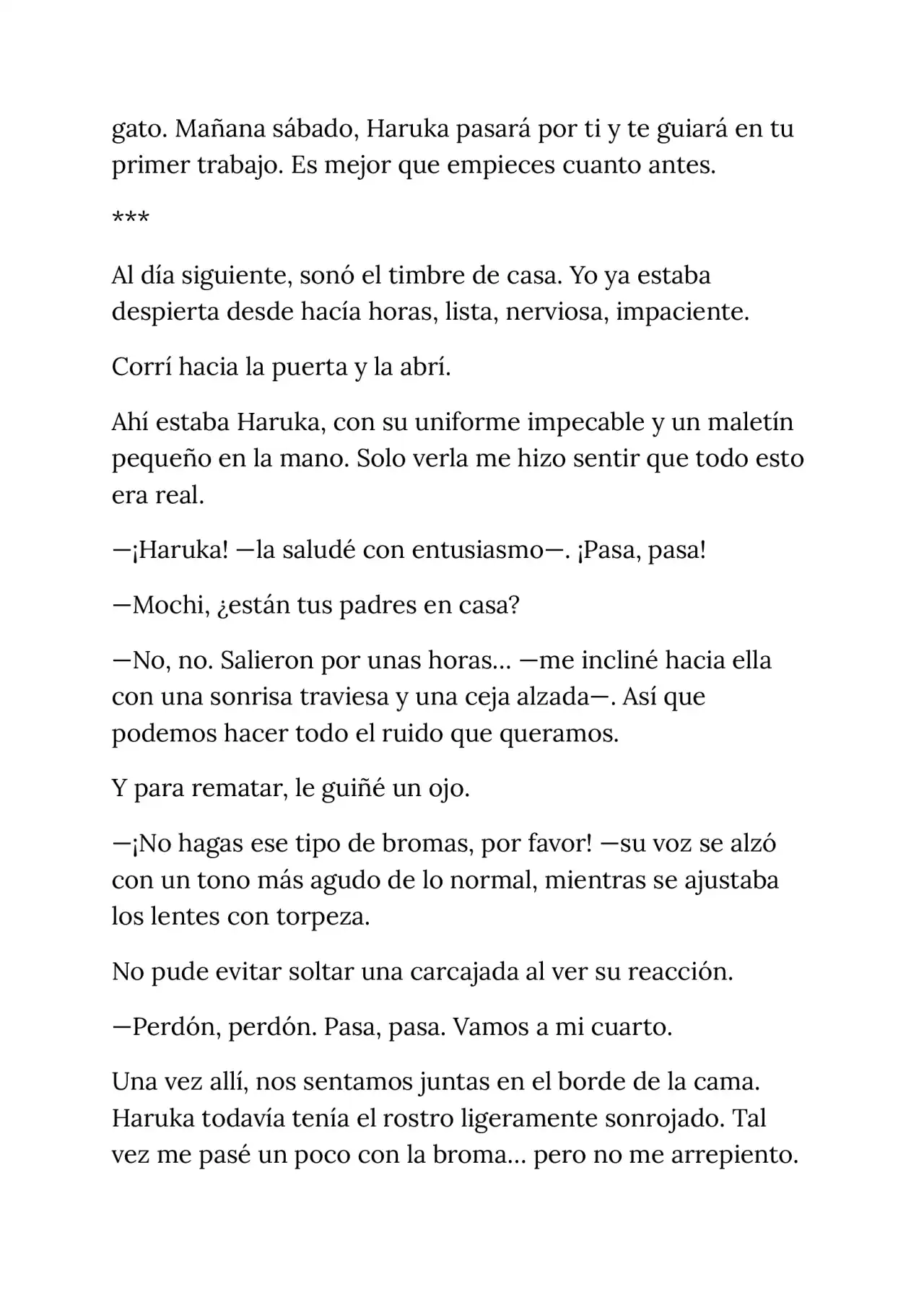 Página 8 — Capítulo 3 de The Cat’s Curse