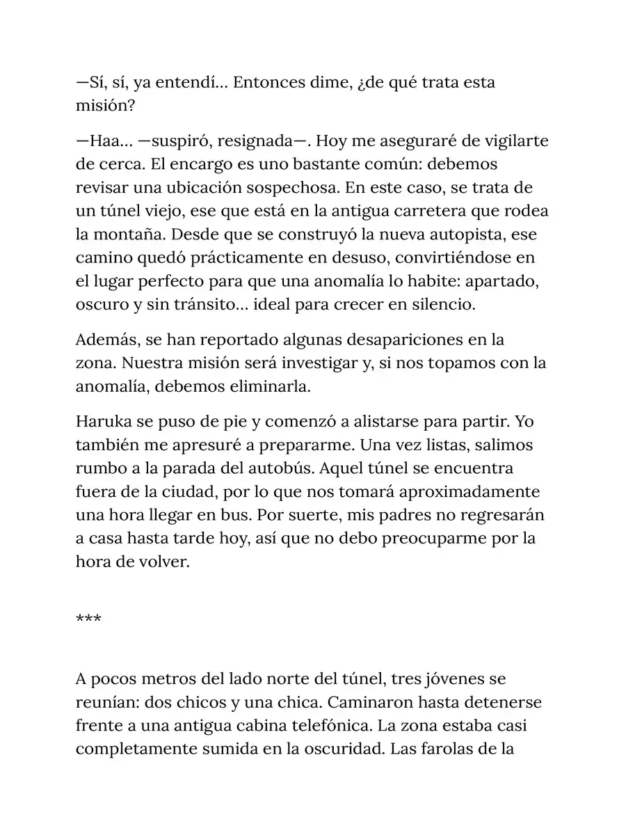 Página 3 — Capítulo 4 de The Cat’s Curse