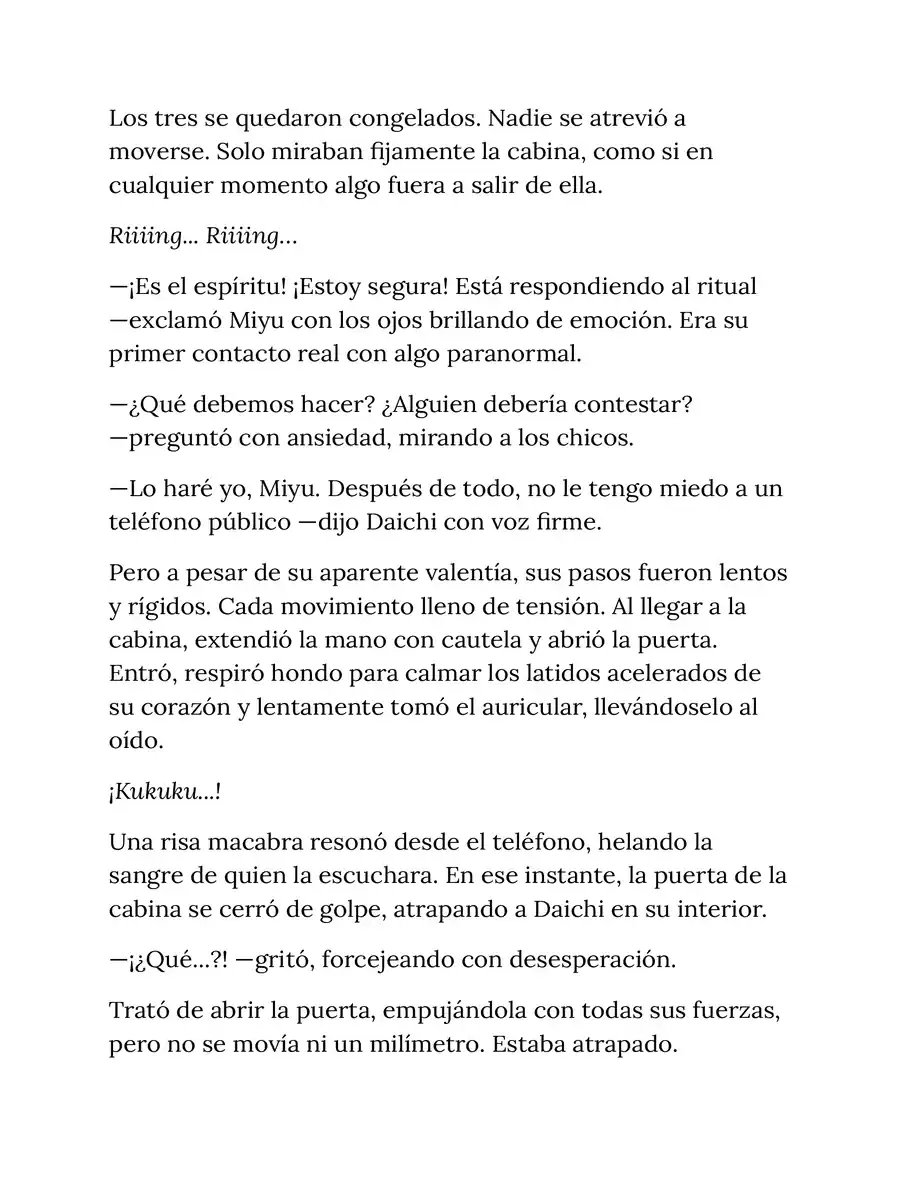 Página 7 — Capítulo 4 de The Cat’s Curse
