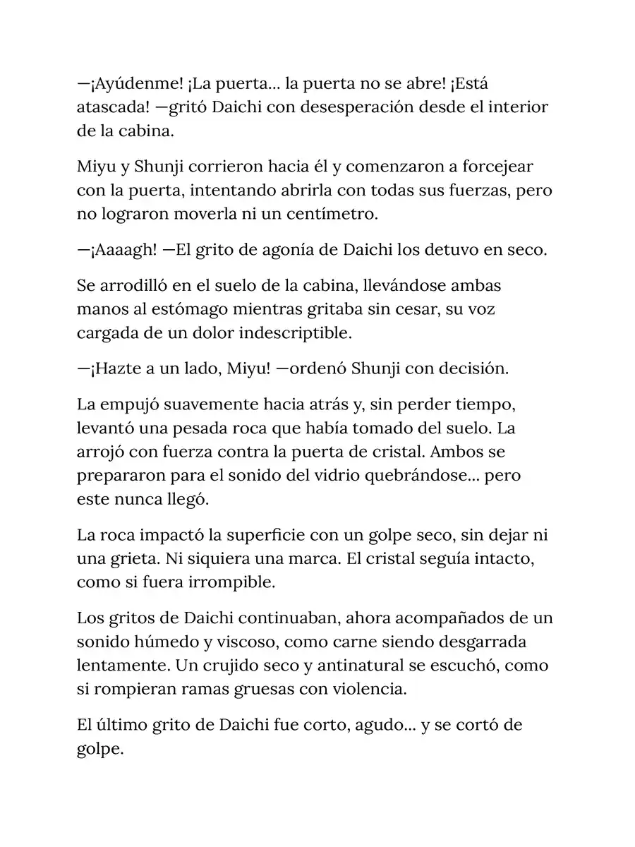 Página 8 — Capítulo 4 de The Cat’s Curse