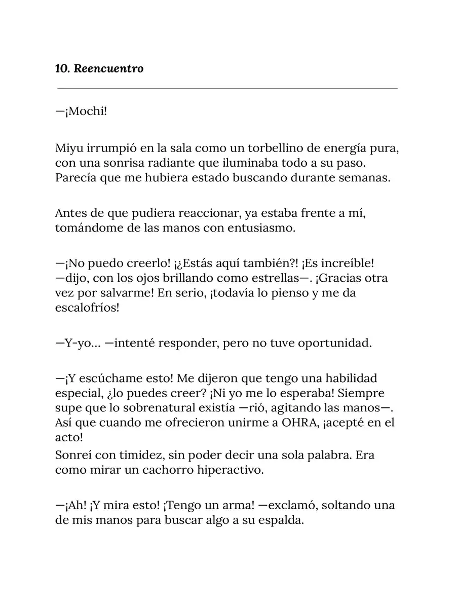 Página 1 — Capítulo 10 de The Cat’s Curse