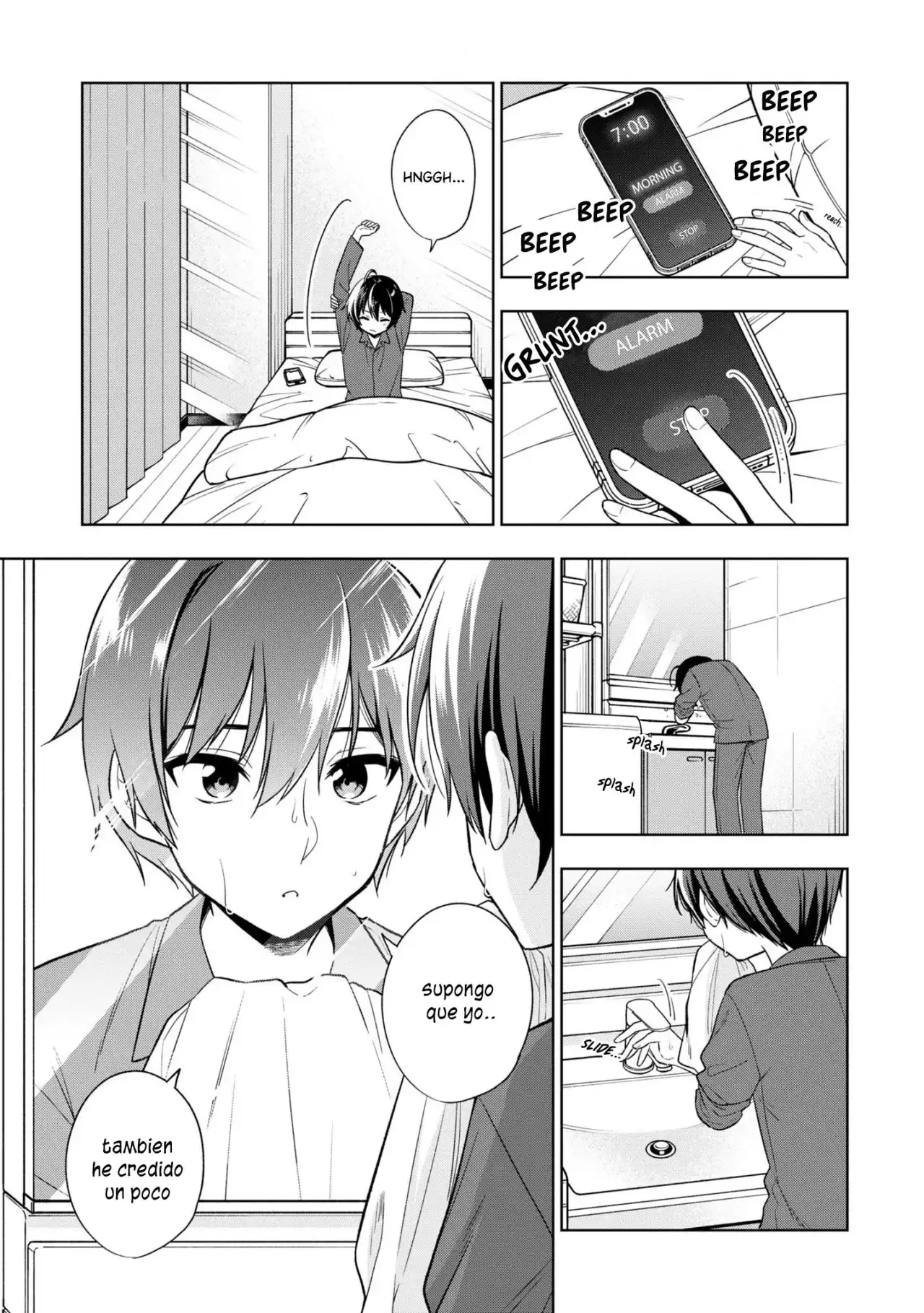 Página 7 — Capítulo 1 de Tonari no Kuuderella wo Amayakashitara, Uchi no Aikagi wo Watasu Koto ni Natta