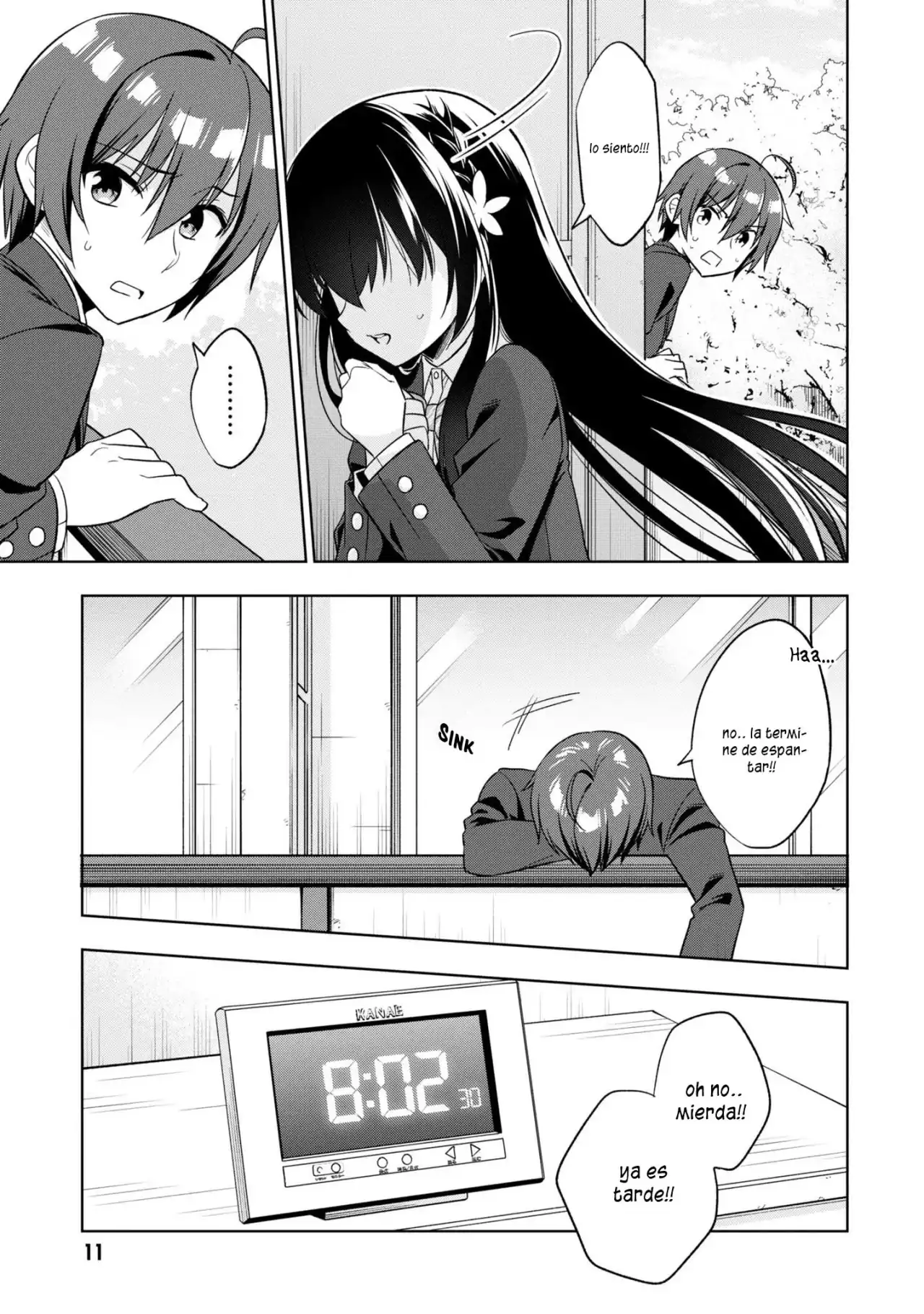 Página 12 — Capítulo 1 de Tonari no Kuuderella wo Amayakashitara, Uchi no Aikagi wo Watasu Koto ni Natta
