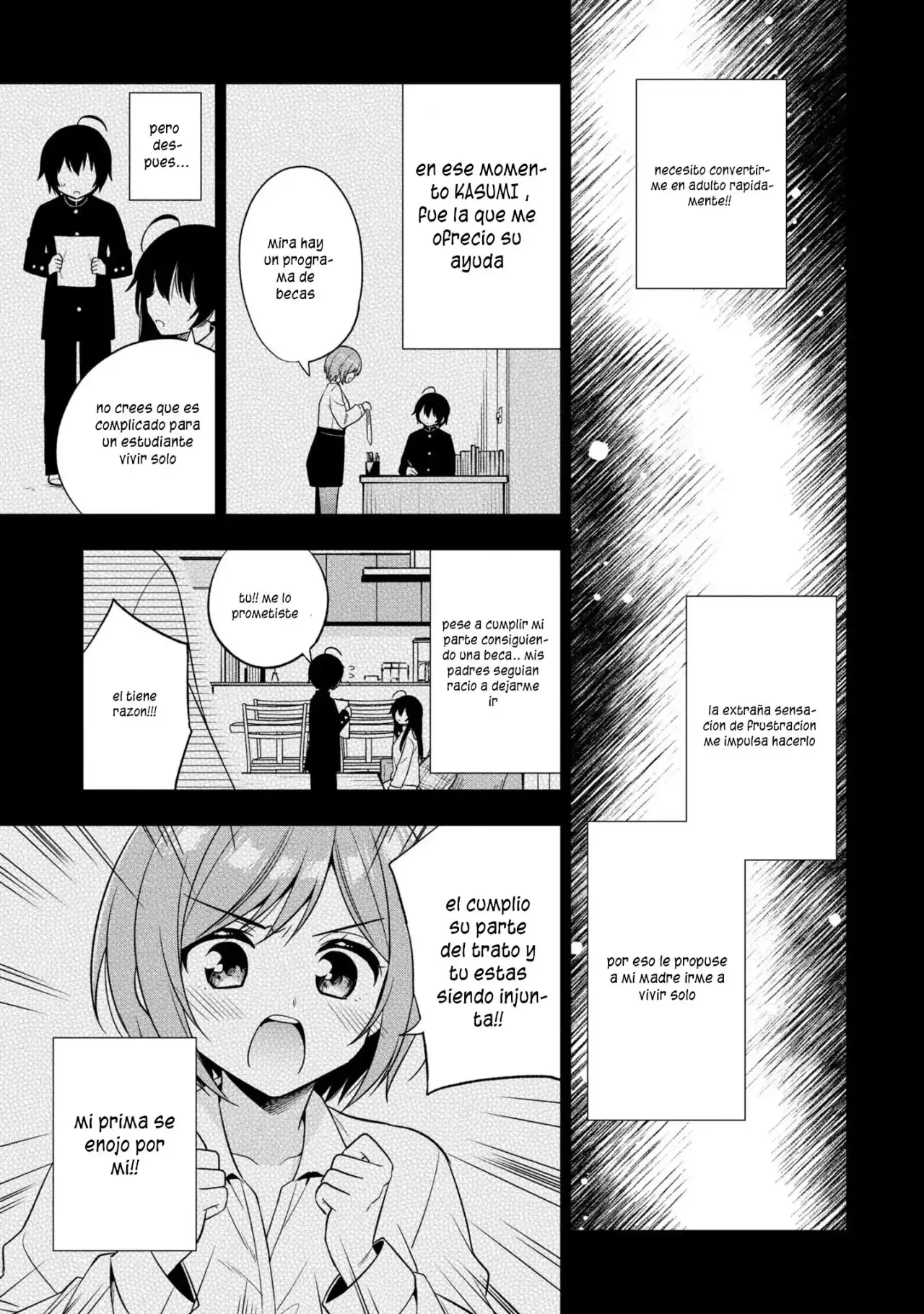 Página 16 — Capítulo 1 de Tonari no Kuuderella wo Amayakashitara, Uchi no Aikagi wo Watasu Koto ni Natta
