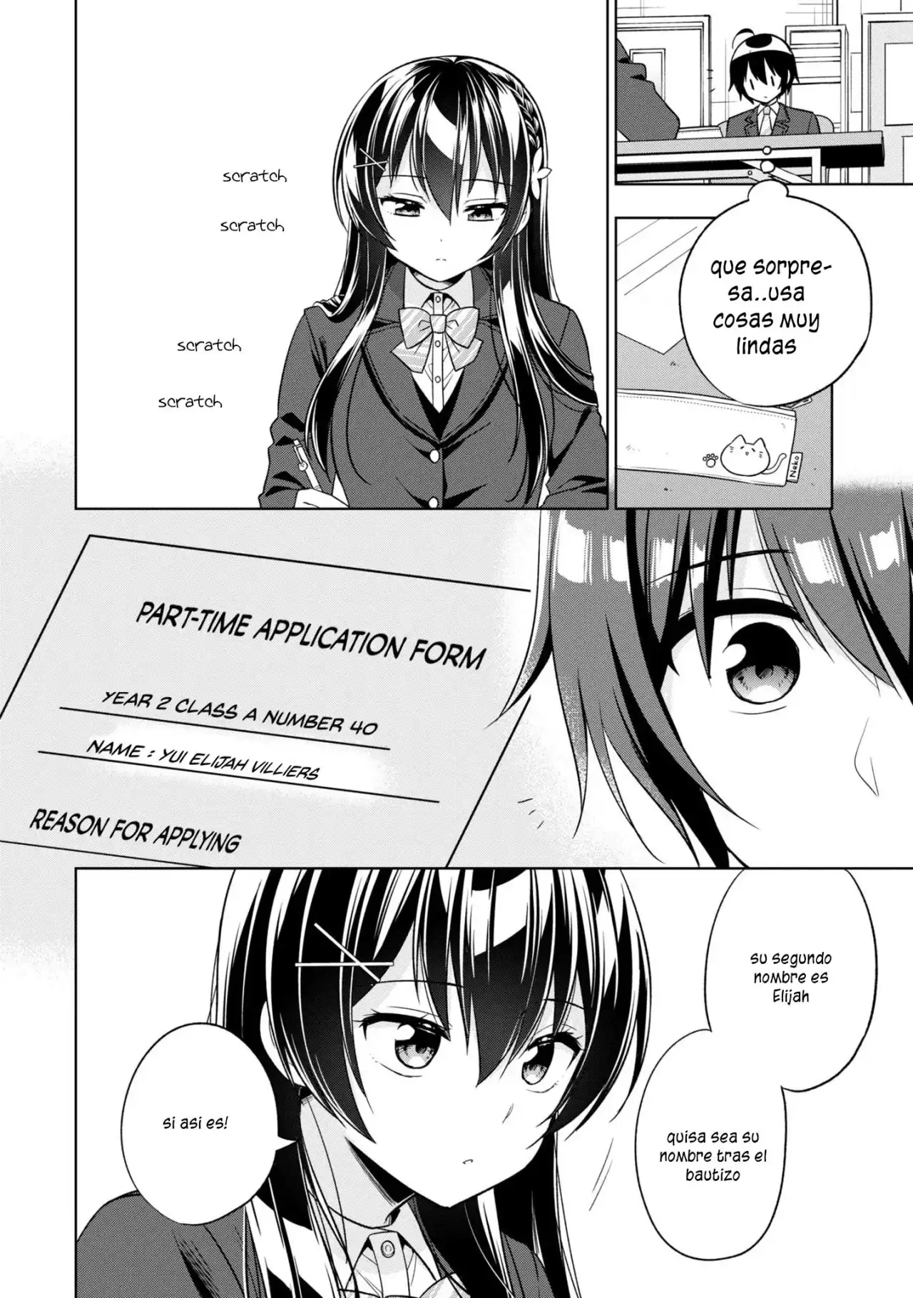 Página 35 — Capítulo 1 de Tonari no Kuuderella wo Amayakashitara, Uchi no Aikagi wo Watasu Koto ni Natta