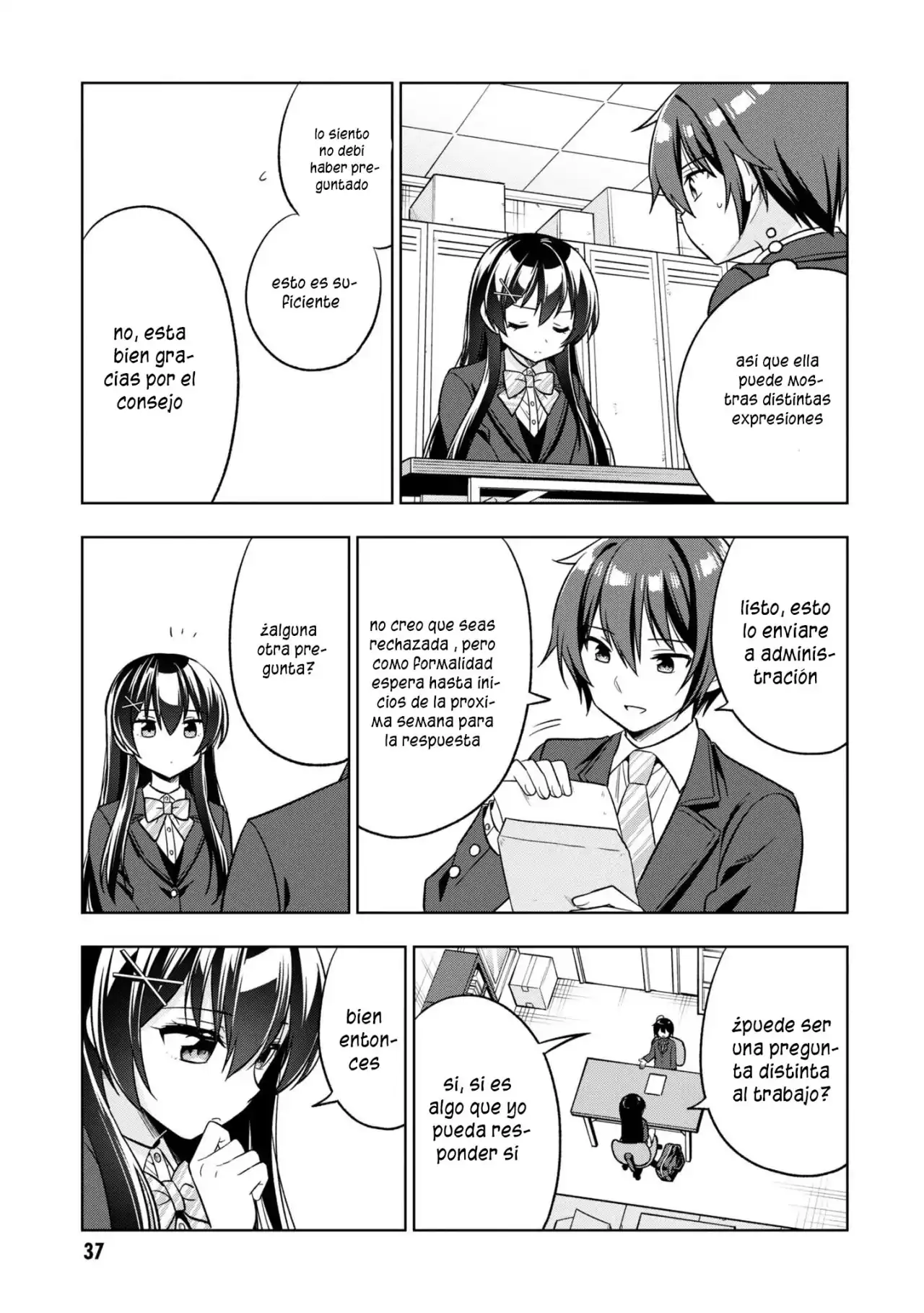 Página 38 — Capítulo 1 de Tonari no Kuuderella wo Amayakashitara, Uchi no Aikagi wo Watasu Koto ni Natta