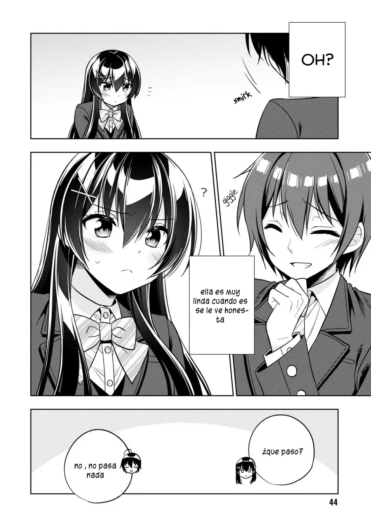 Página 45 — Capítulo 1 de Tonari no Kuuderella wo Amayakashitara, Uchi no Aikagi wo Watasu Koto ni Natta