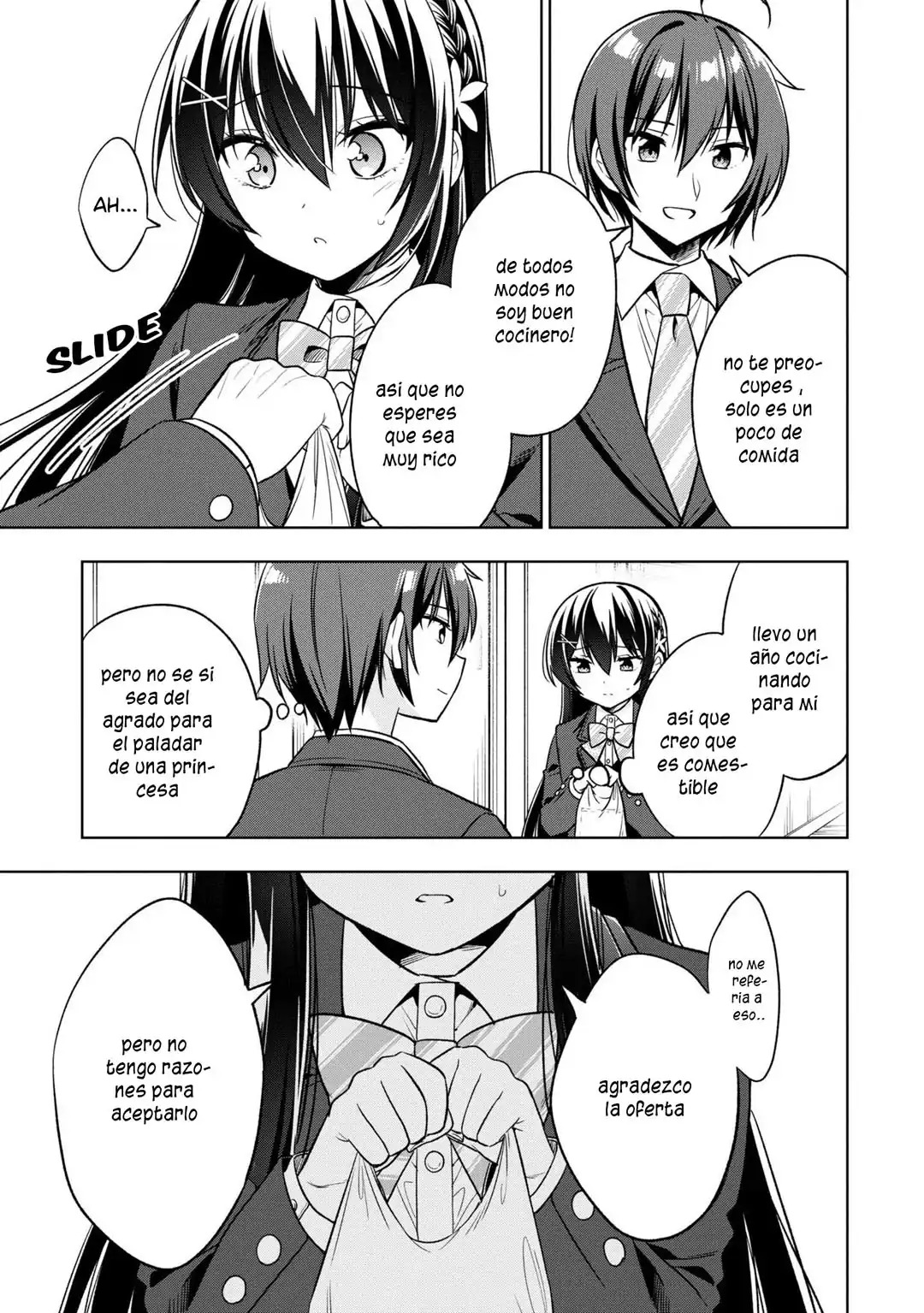 Página 19 — Capítulo 2 de Tonari no Kuuderella wo Amayakashitara, Uchi no Aikagi wo Watasu Koto ni Natta