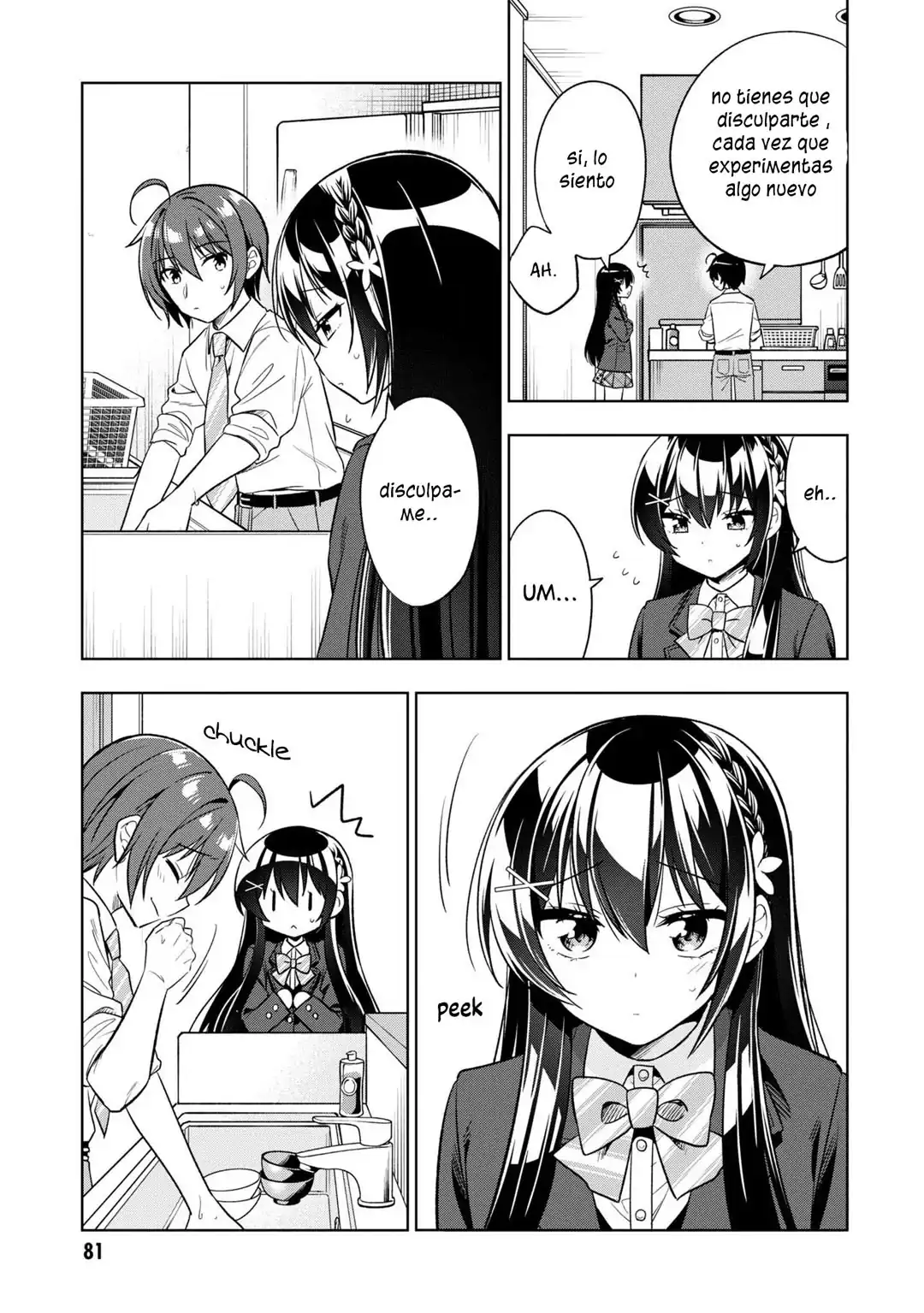 Página 35 — Capítulo 2 de Tonari no Kuuderella wo Amayakashitara, Uchi no Aikagi wo Watasu Koto ni Natta
