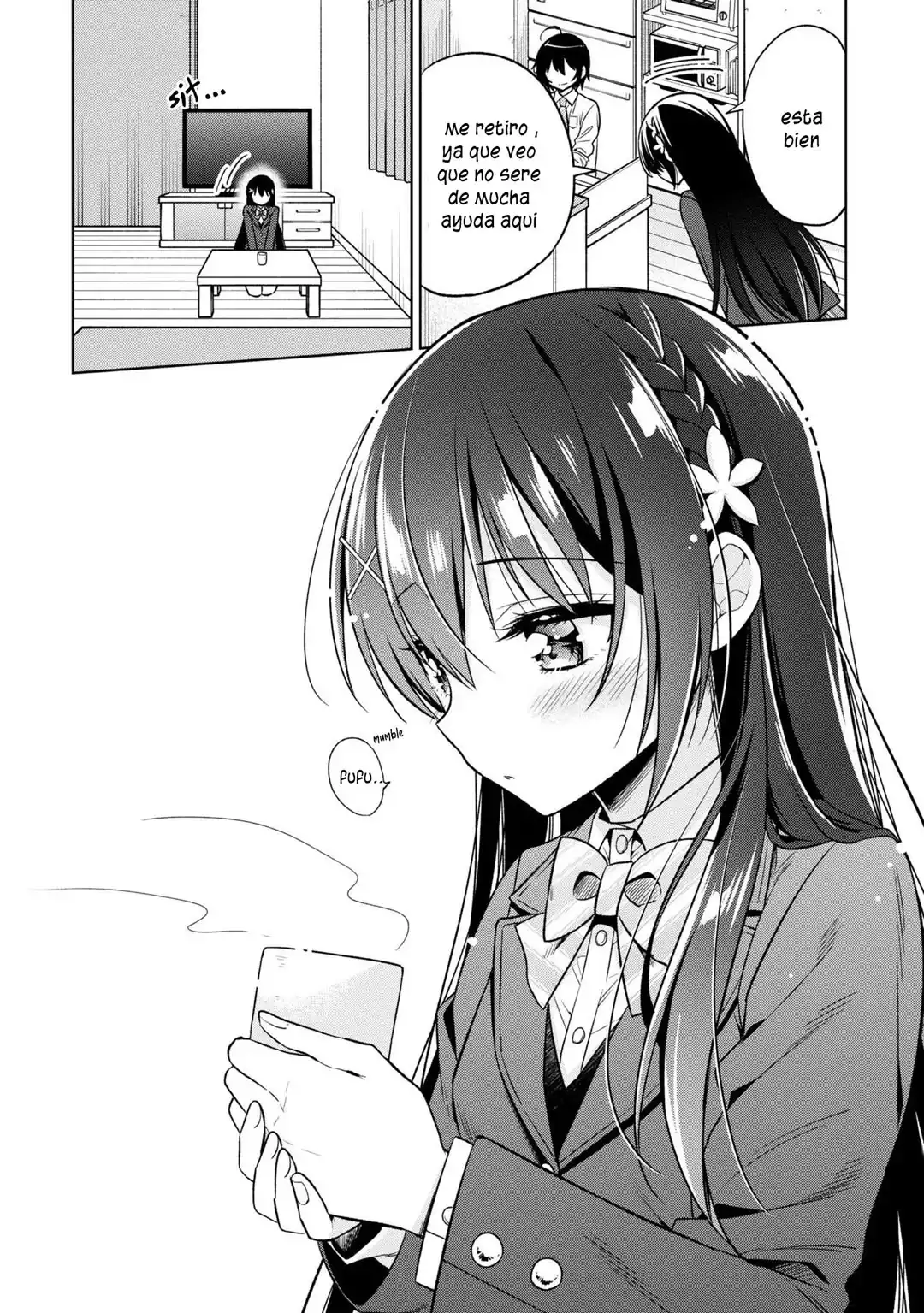 Página 38 — Capítulo 2 de Tonari no Kuuderella wo Amayakashitara, Uchi no Aikagi wo Watasu Koto ni Natta