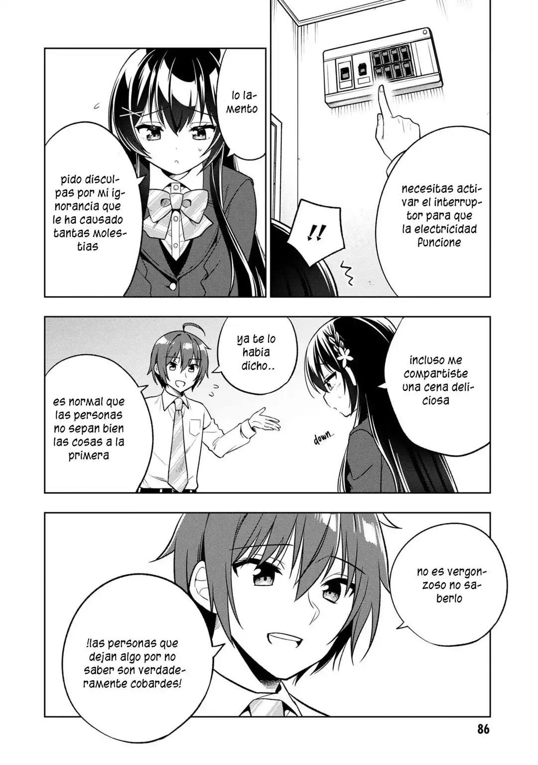 Página 40 — Capítulo 2 de Tonari no Kuuderella wo Amayakashitara, Uchi no Aikagi wo Watasu Koto ni Natta