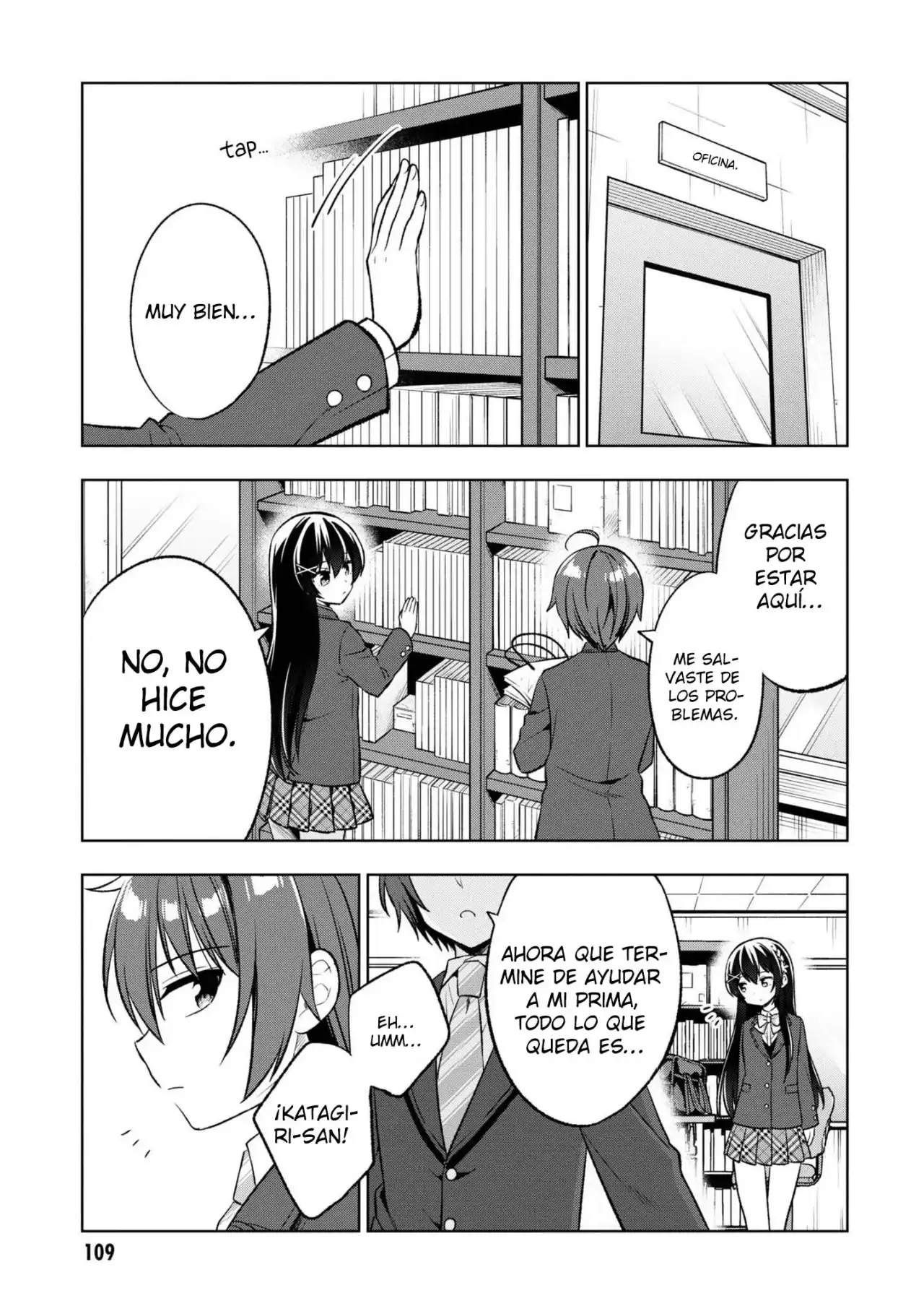 Página 23 — Capítulo 3 de Tonari no Kuuderella wo Amayakashitara, Uchi no Aikagi wo Watasu Koto ni Natta