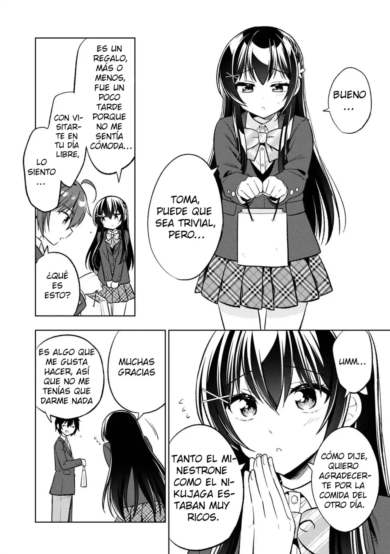 Página 24 — Capítulo 3 de Tonari no Kuuderella wo Amayakashitara, Uchi no Aikagi wo Watasu Koto ni Natta