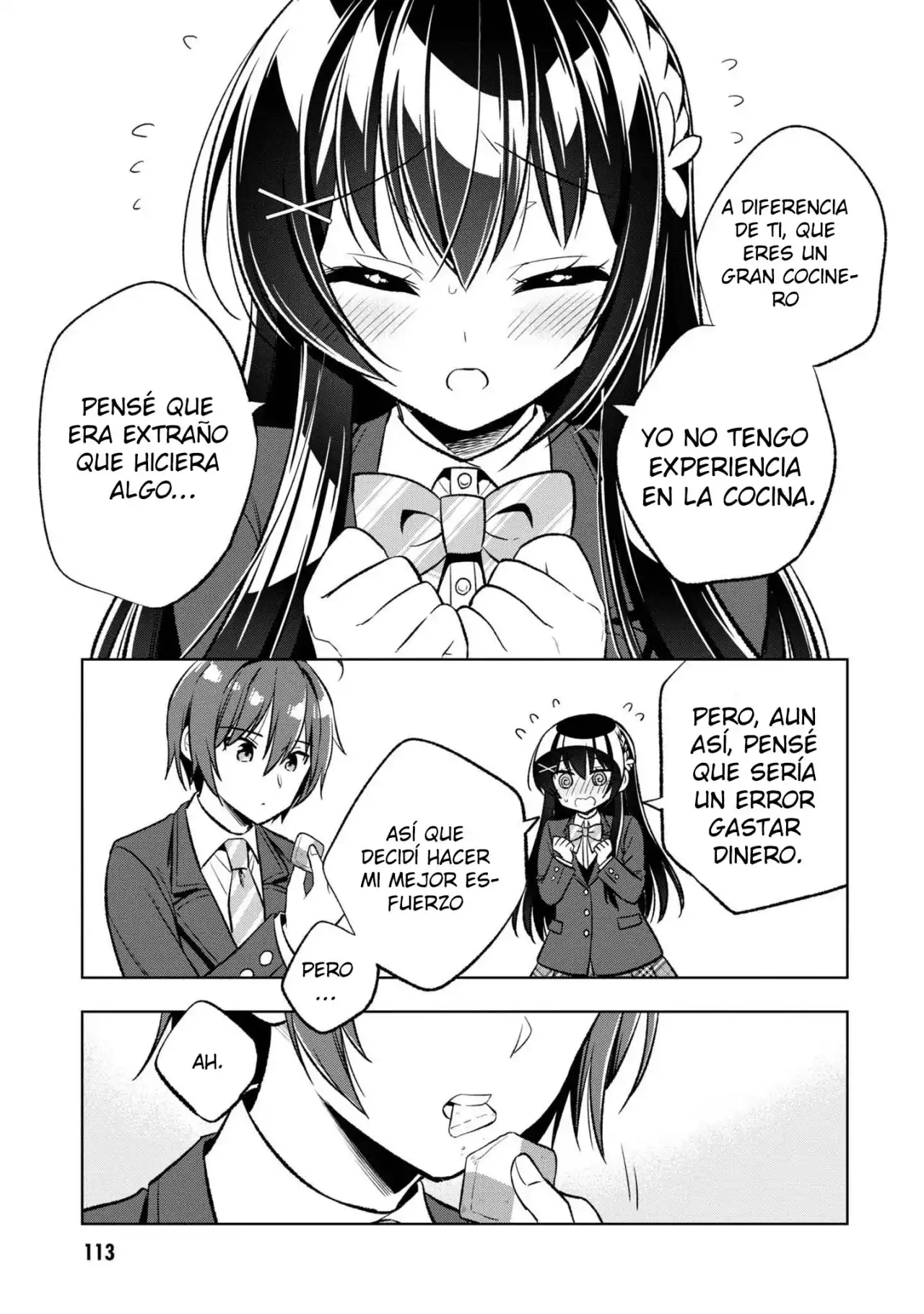 Página 27 — Capítulo 3 de Tonari no Kuuderella wo Amayakashitara, Uchi no Aikagi wo Watasu Koto ni Natta