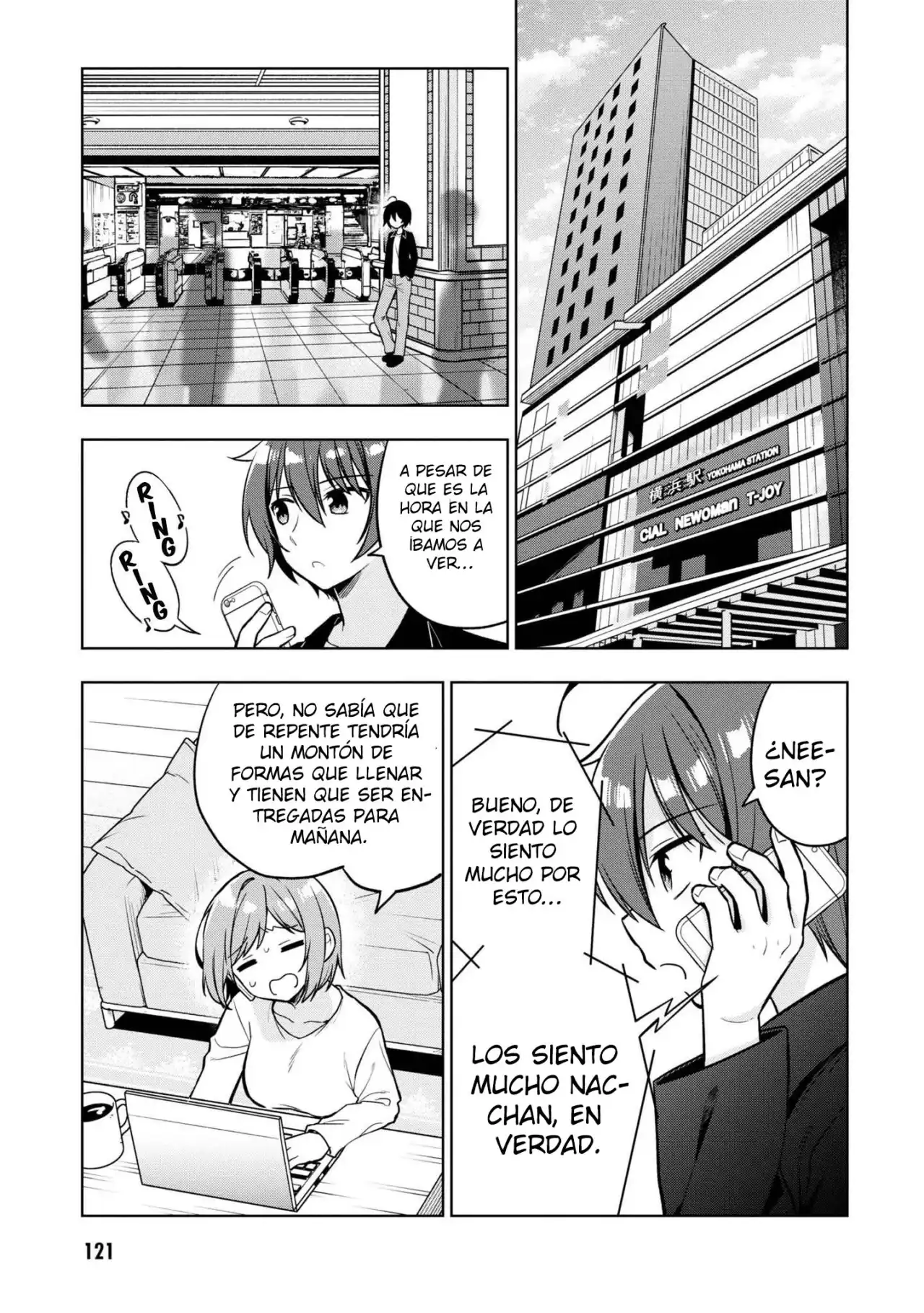 Página 7 — Capítulo 4 de Tonari no Kuuderella wo Amayakashitara, Uchi no Aikagi wo Watasu Koto ni Natta