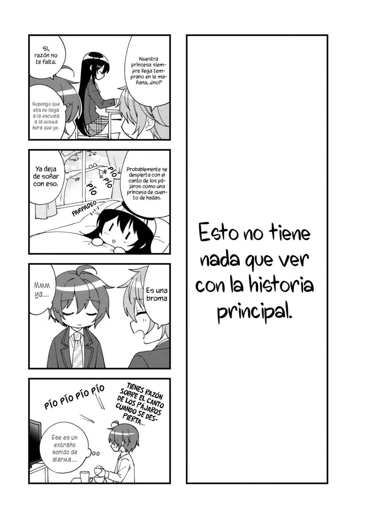 Página 4 — Capítulo 5.5 de Tonari no Kuuderella wo Amayakashitara, Uchi no Aikagi wo Watasu Koto ni Natta
