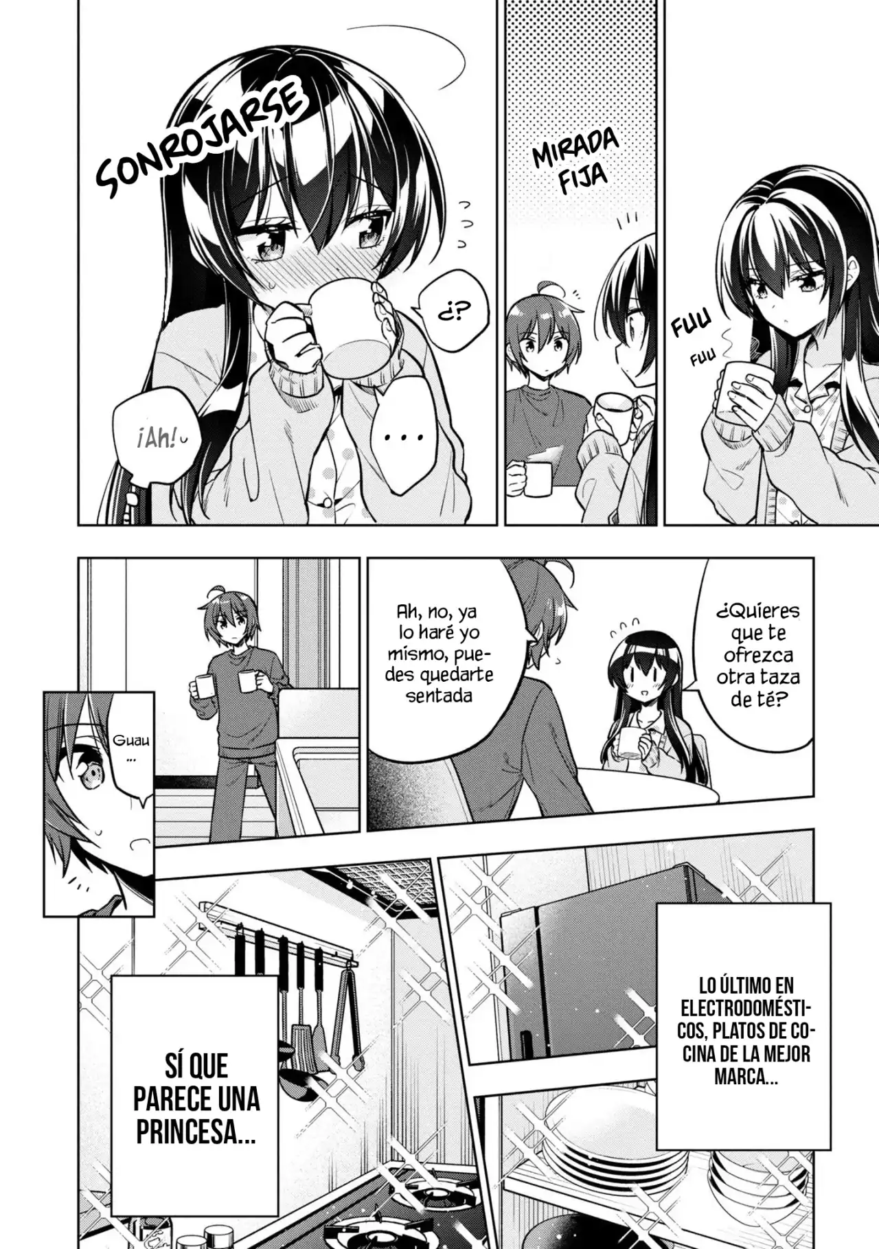 Página 12 — Capítulo 5 de Tonari no Kuuderella wo Amayakashitara, Uchi no Aikagi wo Watasu Koto ni Natta