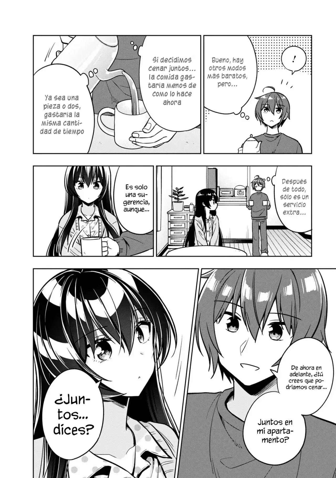 Página 14 — Capítulo 5 de Tonari no Kuuderella wo Amayakashitara, Uchi no Aikagi wo Watasu Koto ni Natta