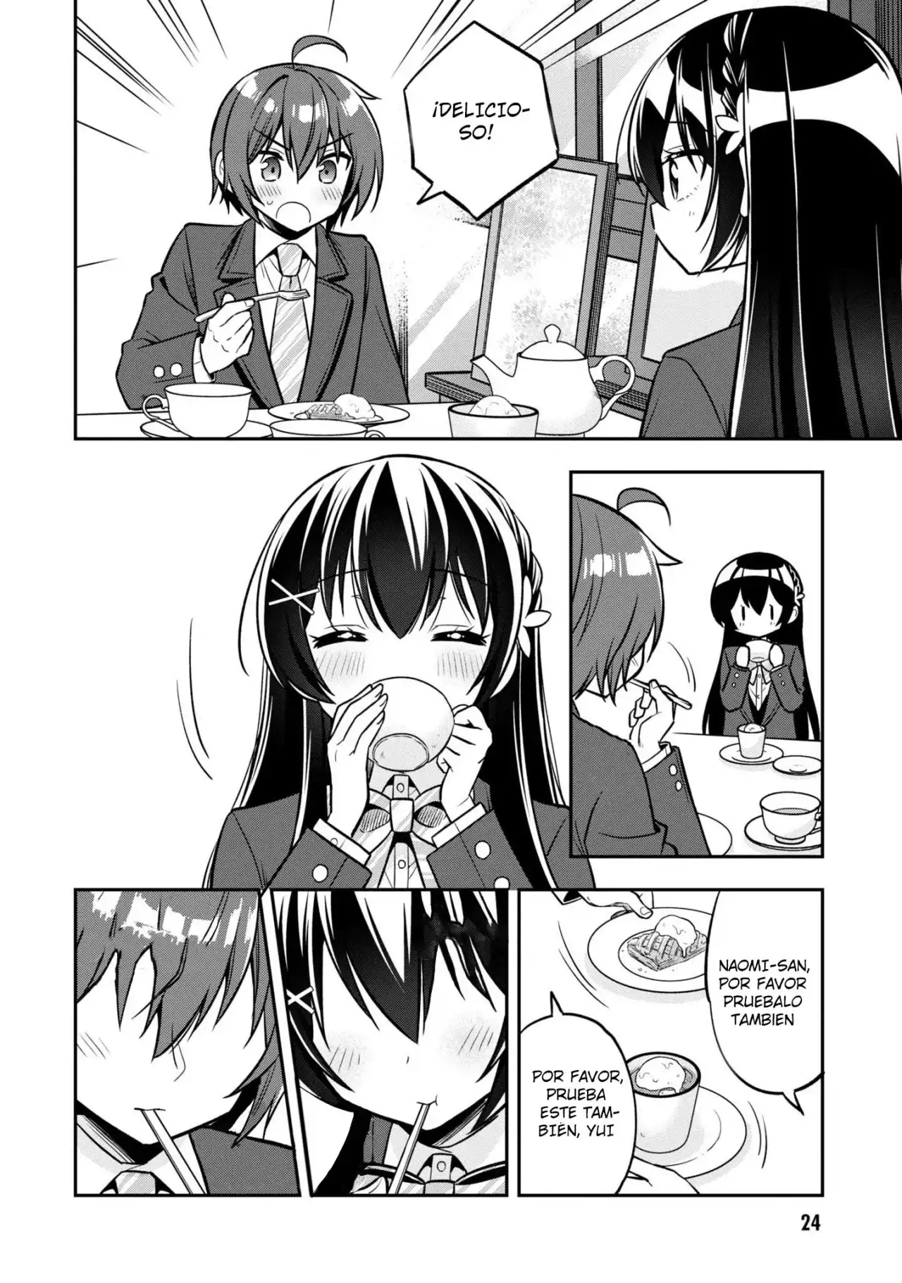 Página 26 — Capítulo 6 de Tonari no Kuuderella wo Amayakashitara, Uchi no Aikagi wo Watasu Koto ni Natta