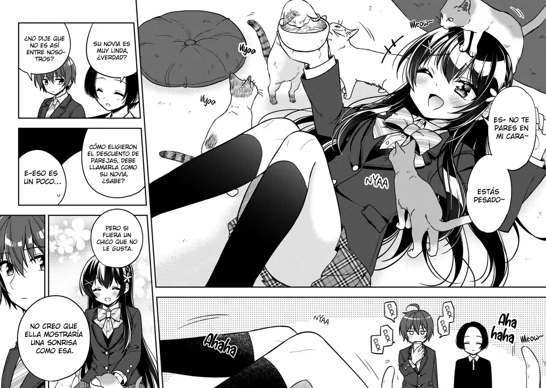 Página 28 — Capítulo 7 de Tonari no Kuuderella wo Amayakashitara, Uchi no Aikagi wo Watasu Koto ni Natta
