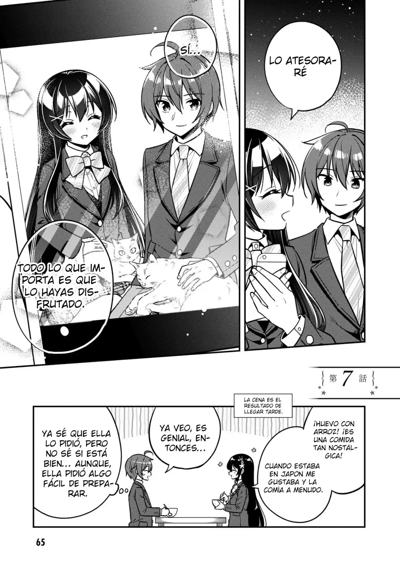 Página 32 — Capítulo 7 de Tonari no Kuuderella wo Amayakashitara, Uchi no Aikagi wo Watasu Koto ni Natta