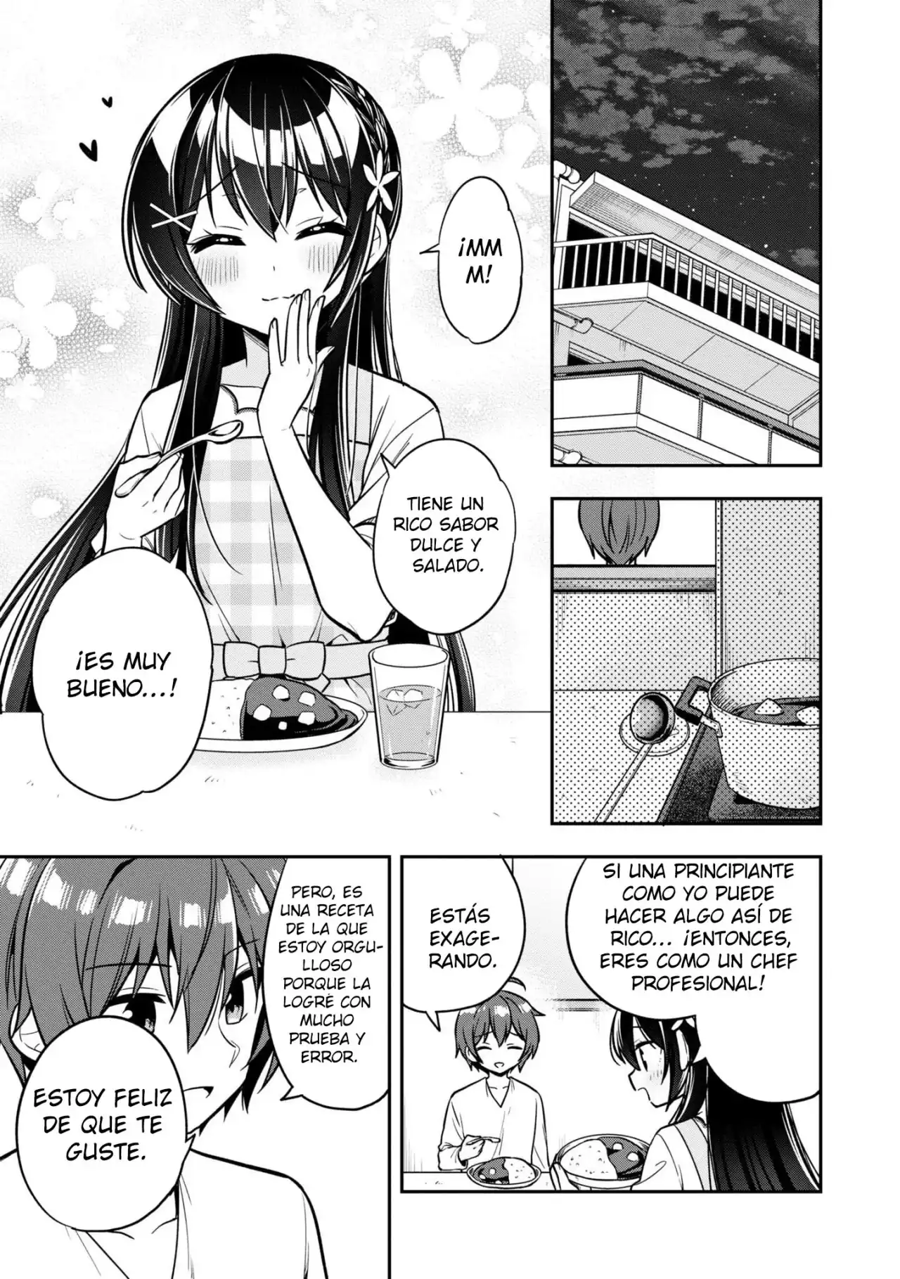 Página 17 — Capítulo 8 de Tonari no Kuuderella wo Amayakashitara, Uchi no Aikagi wo Watasu Koto ni Natta