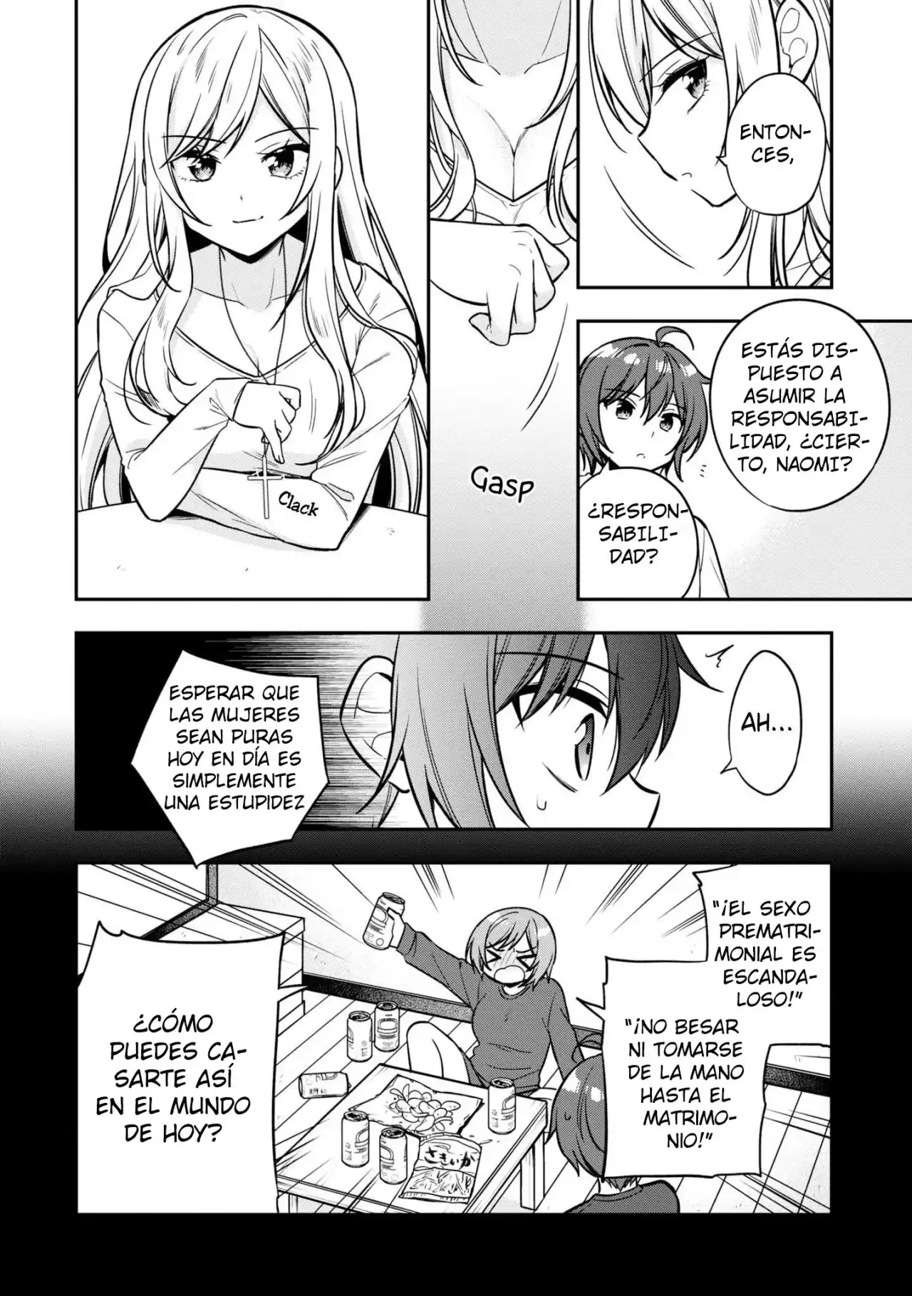 Página 19 — Capítulo 9 de Tonari no Kuuderella wo Amayakashitara, Uchi no Aikagi wo Watasu Koto ni Natta