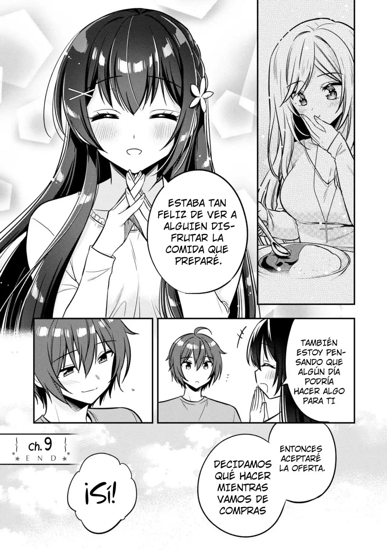 Página 36 — Capítulo 9 de Tonari no Kuuderella wo Amayakashitara, Uchi no Aikagi wo Watasu Koto ni Natta