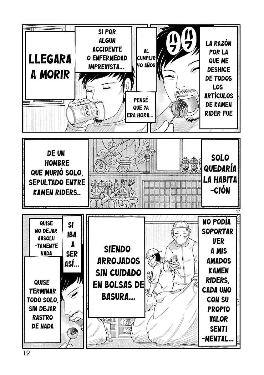 Página 18 — Toujima Tanzaburou wa Kamen Rider ni Naritai Capítulo 1