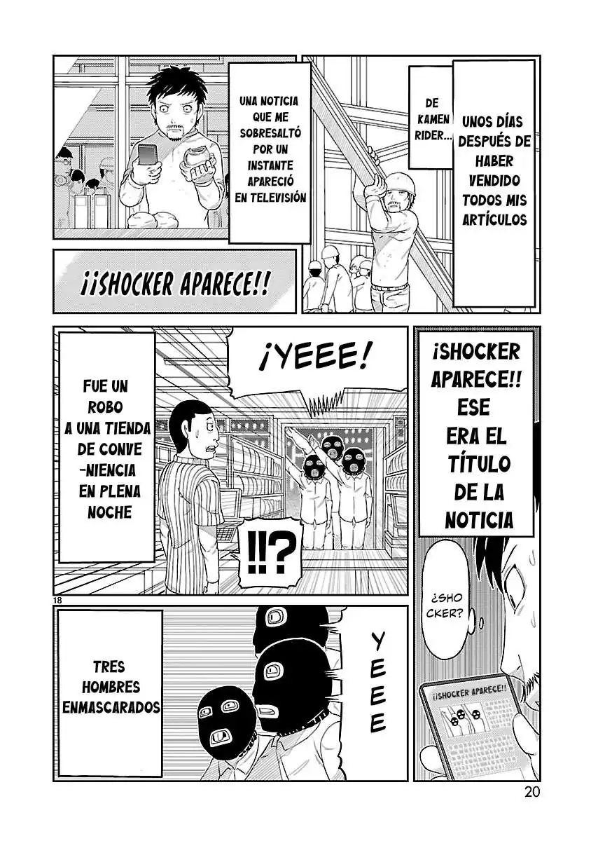 Página 19 — Toujima Tanzaburou wa Kamen Rider ni Naritai Capítulo 1