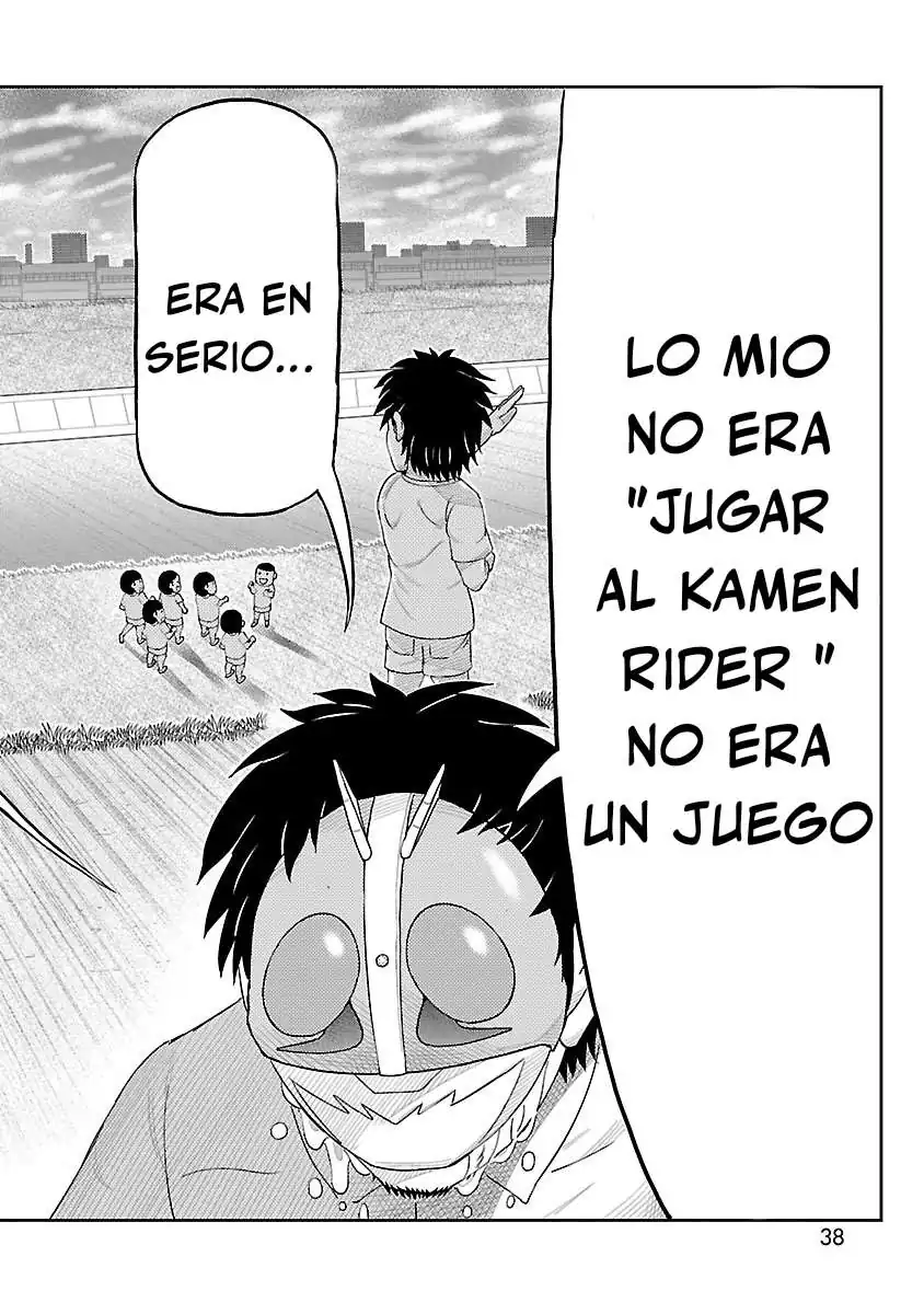 Página 37 — Toujima Tanzaburou wa Kamen Rider ni Naritai Capítulo 1