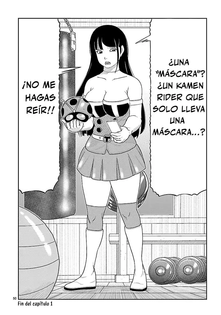 Página 51 — Toujima Tanzaburou wa Kamen Rider ni Naritai Capítulo 1