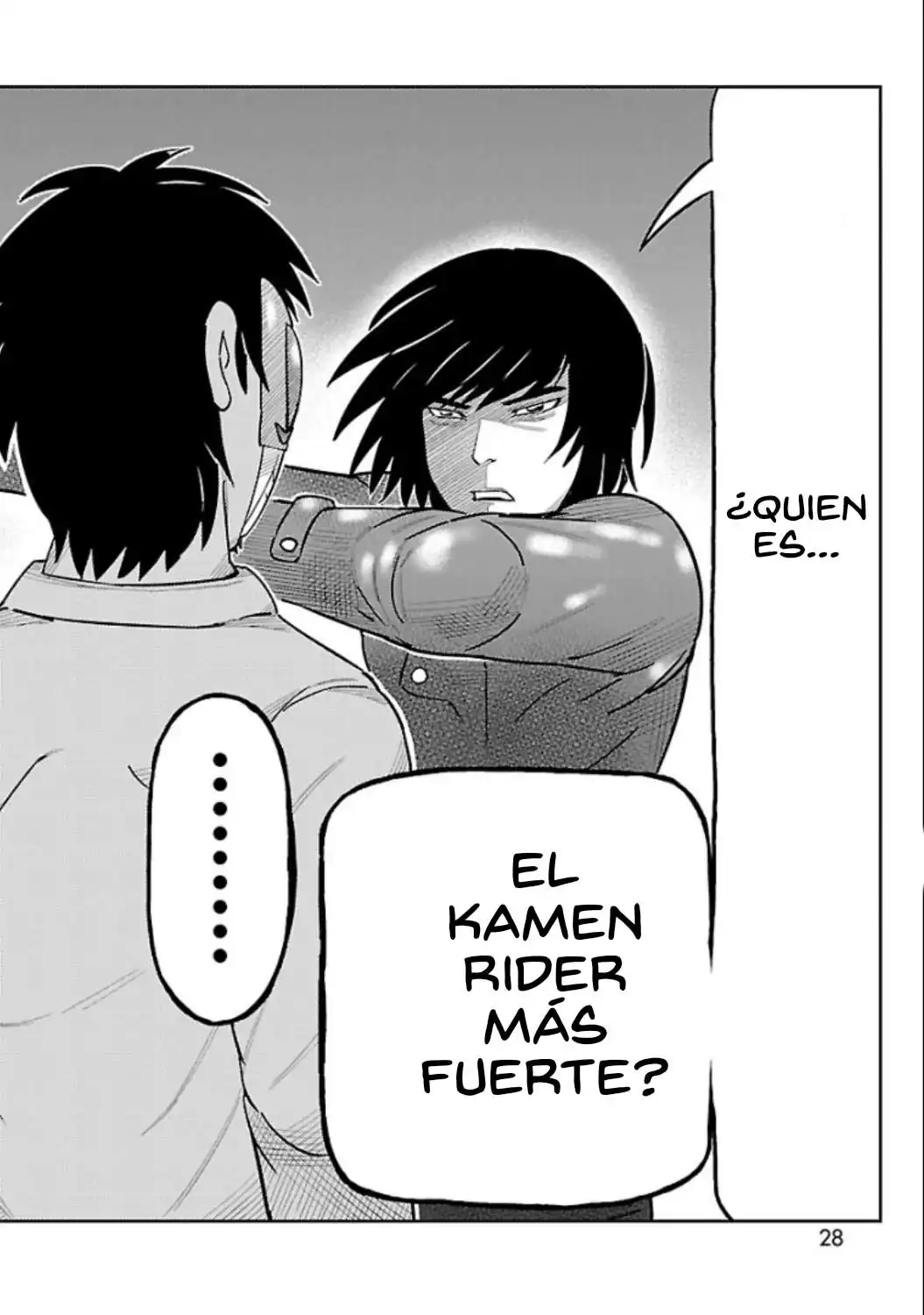 Página 26 — Toujima Tanzaburou wa Kamen Rider ni Naritai Capítulo 5