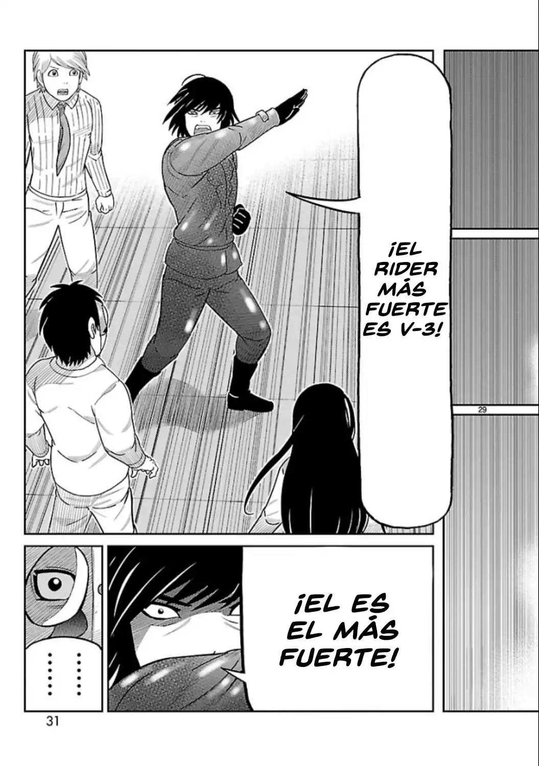 Página 29 — Toujima Tanzaburou wa Kamen Rider ni Naritai Capítulo 5
