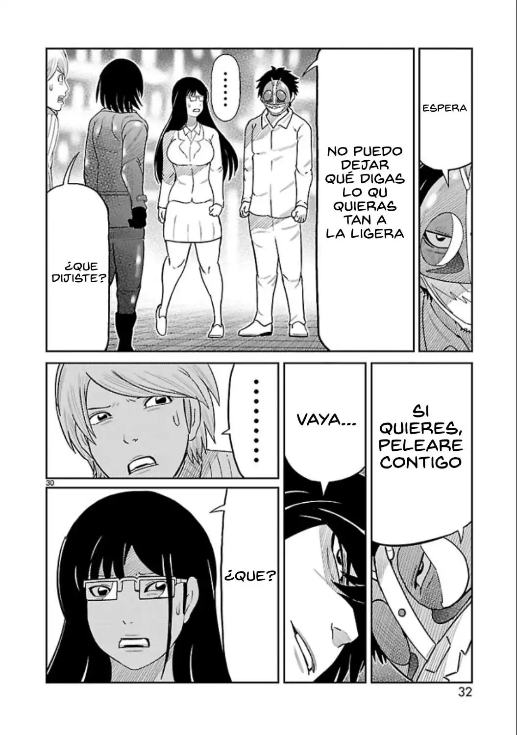 Página 30 — Toujima Tanzaburou wa Kamen Rider ni Naritai Capítulo 5