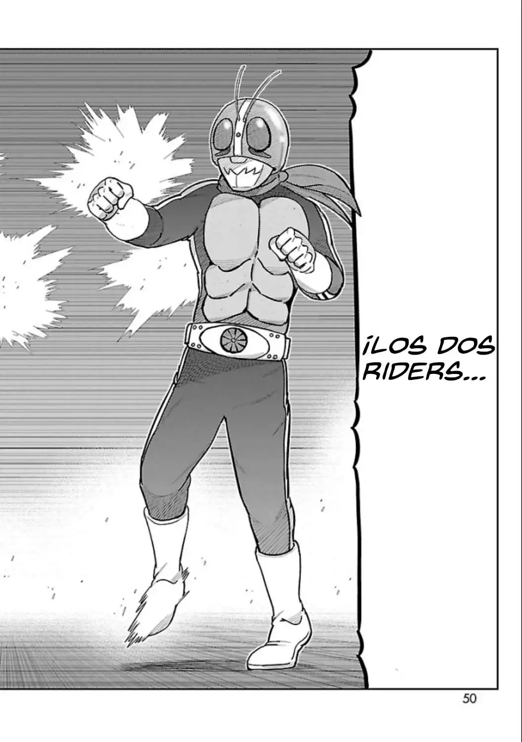 Página 48 — Toujima Tanzaburou wa Kamen Rider ni Naritai Capítulo 5