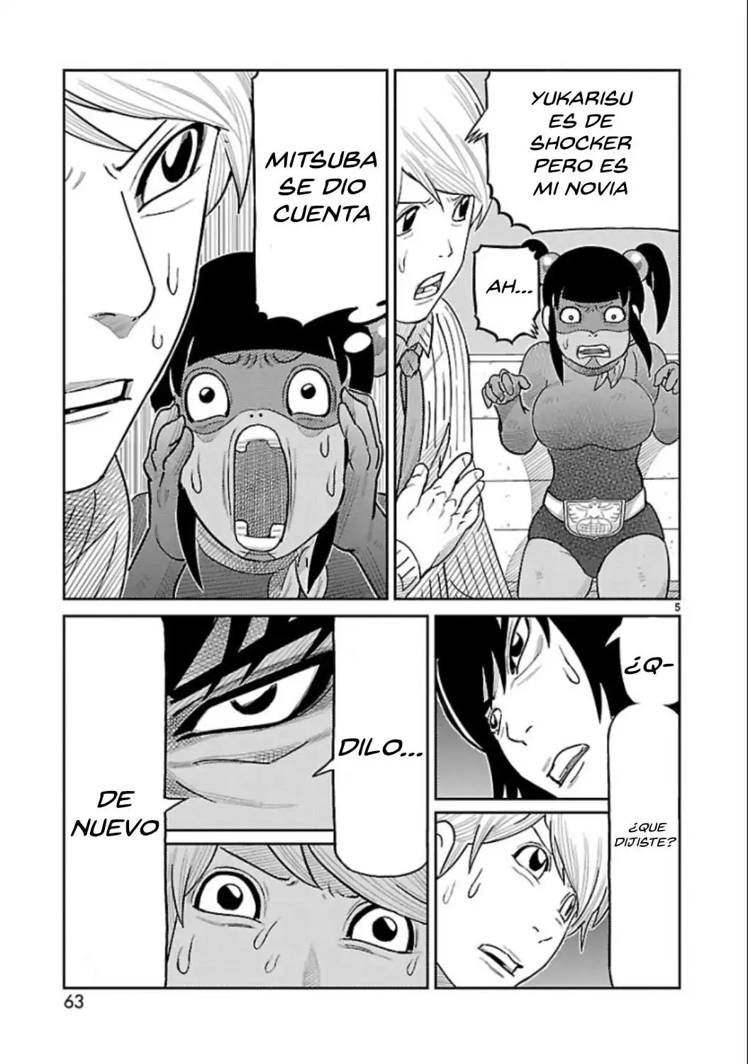 Página 6 — Toujima Tanzaburou wa Kamen Rider ni Naritai Capítulo 6
