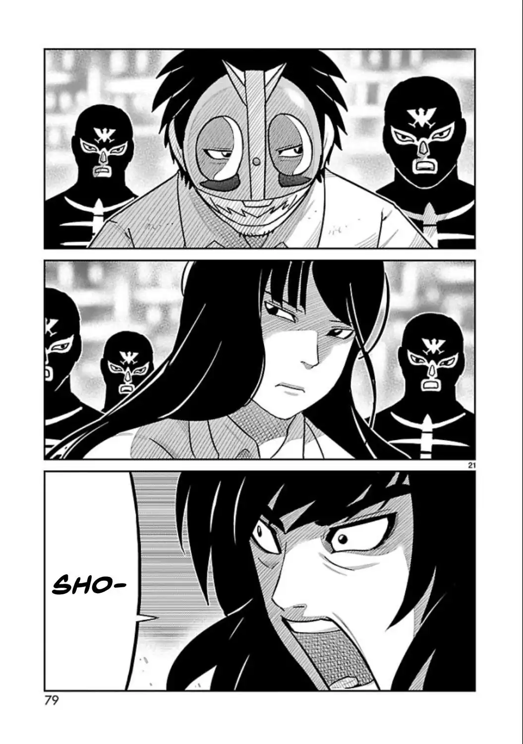 Página 22 — Toujima Tanzaburou wa Kamen Rider ni Naritai Capítulo 6