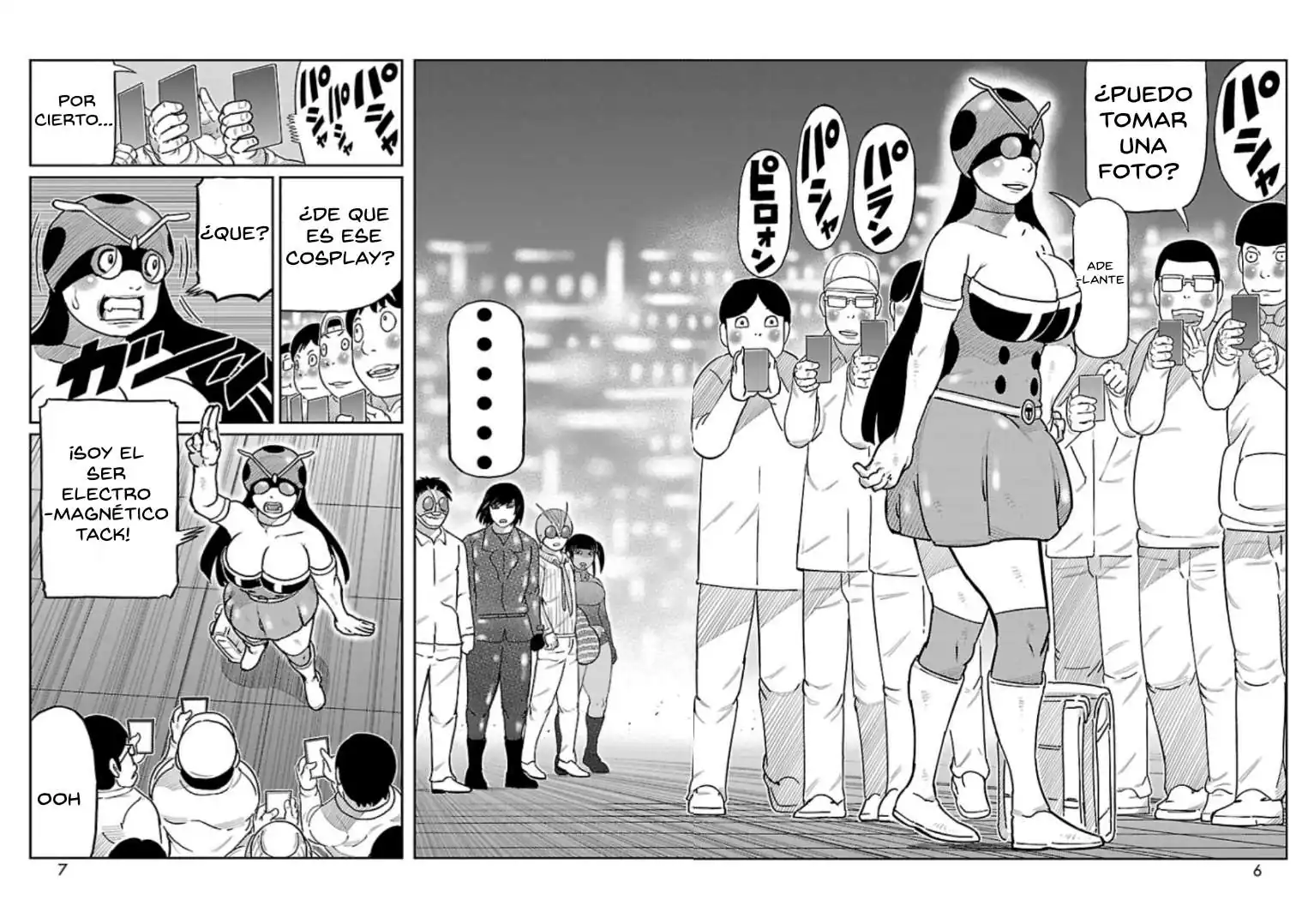 Página 3 — Toujima Tanzaburou wa Kamen Rider ni Naritai Capítulo 9