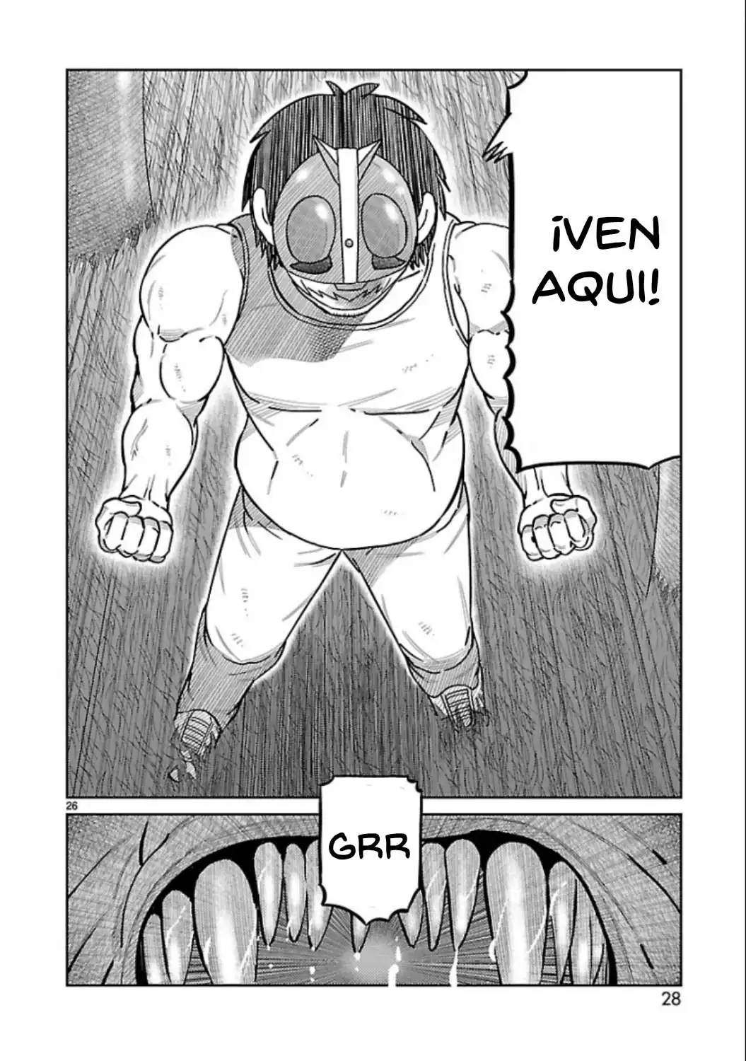 Página 21 — Toujima Tanzaburou wa Kamen Rider ni Naritai Capítulo 13