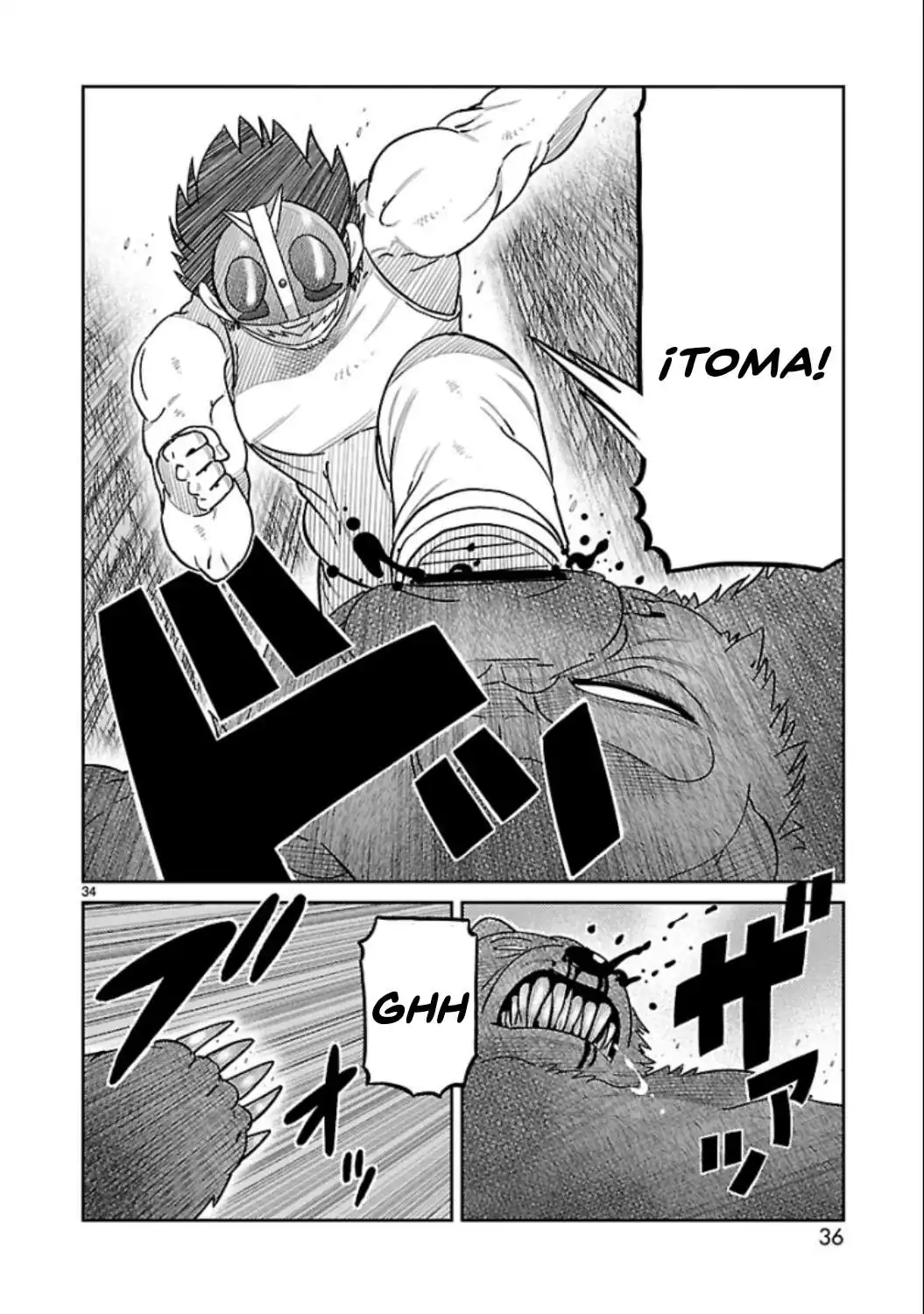 Página 26 — Toujima Tanzaburou wa Kamen Rider ni Naritai Capítulo 13
