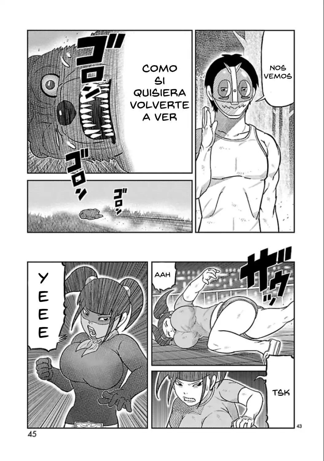 Página 32 — Toujima Tanzaburou wa Kamen Rider ni Naritai Capítulo 13