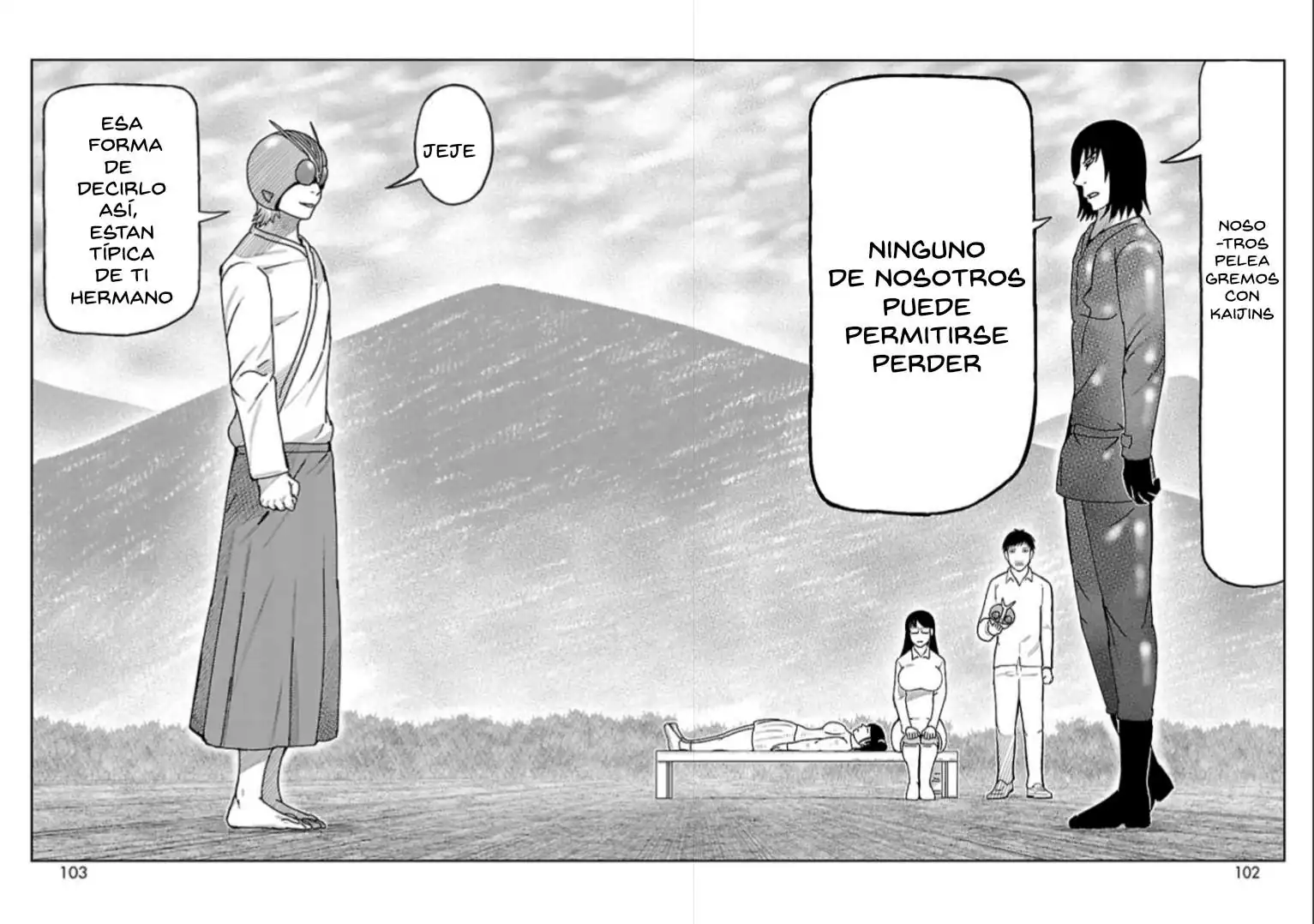 Página 38 — Toujima Tanzaburou wa Kamen Rider ni Naritai Capítulo 14