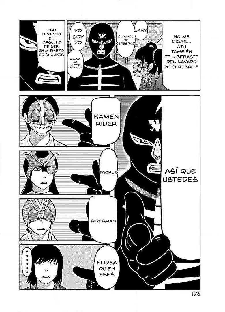 Página 9 — Toujima Tanzaburou wa Kamen Rider ni Naritai Capítulo 20