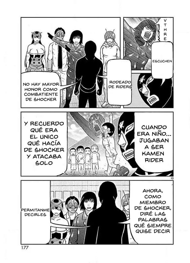 Página 10 — Toujima Tanzaburou wa Kamen Rider ni Naritai Capítulo 20